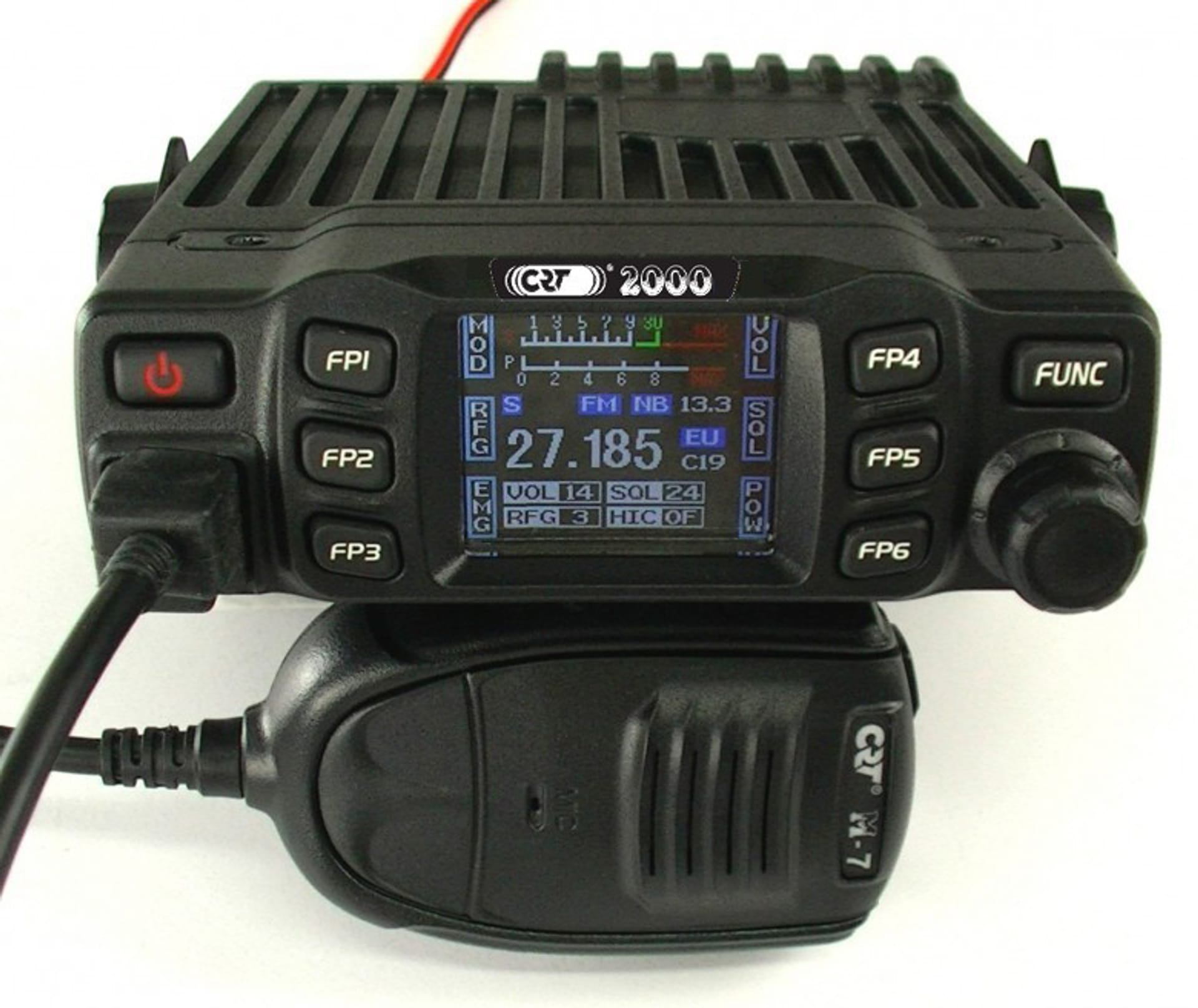 Radio CB CRT 2000 12/24V AM/FM export