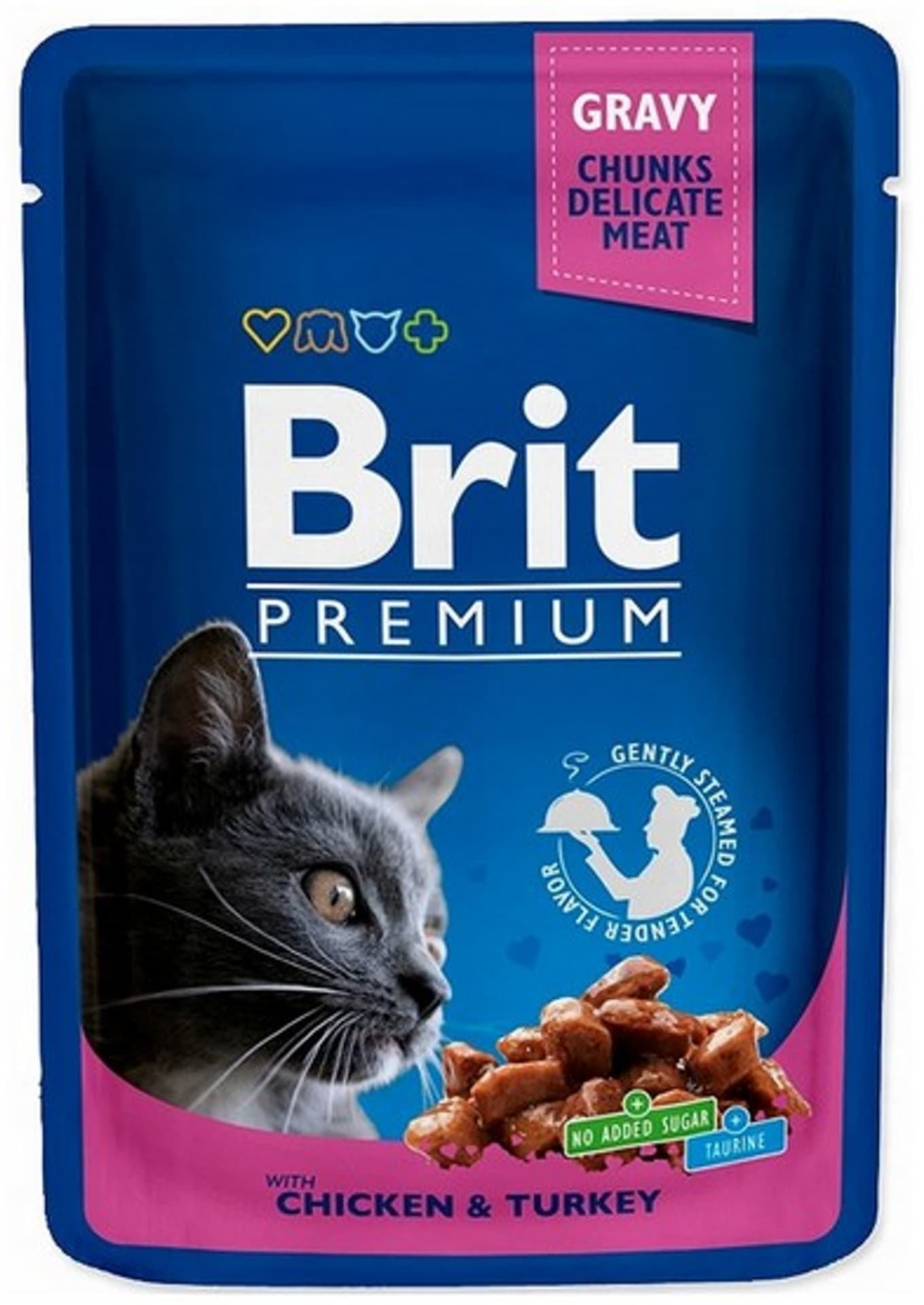 

BRIT POUCHES CHICKEN & TURKEY 100 g