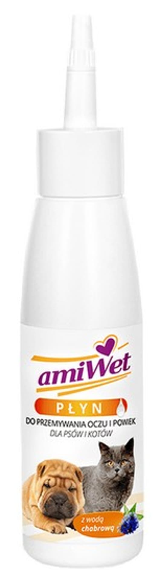 

Amiwet Płyn do przemywania oczu dla psów i kotów 100ml