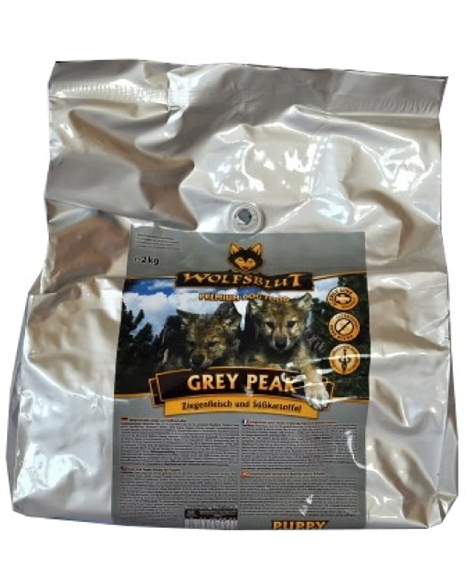 

Wolfsblut Dog Grey Peak Puppy - koza i bataty 2kg