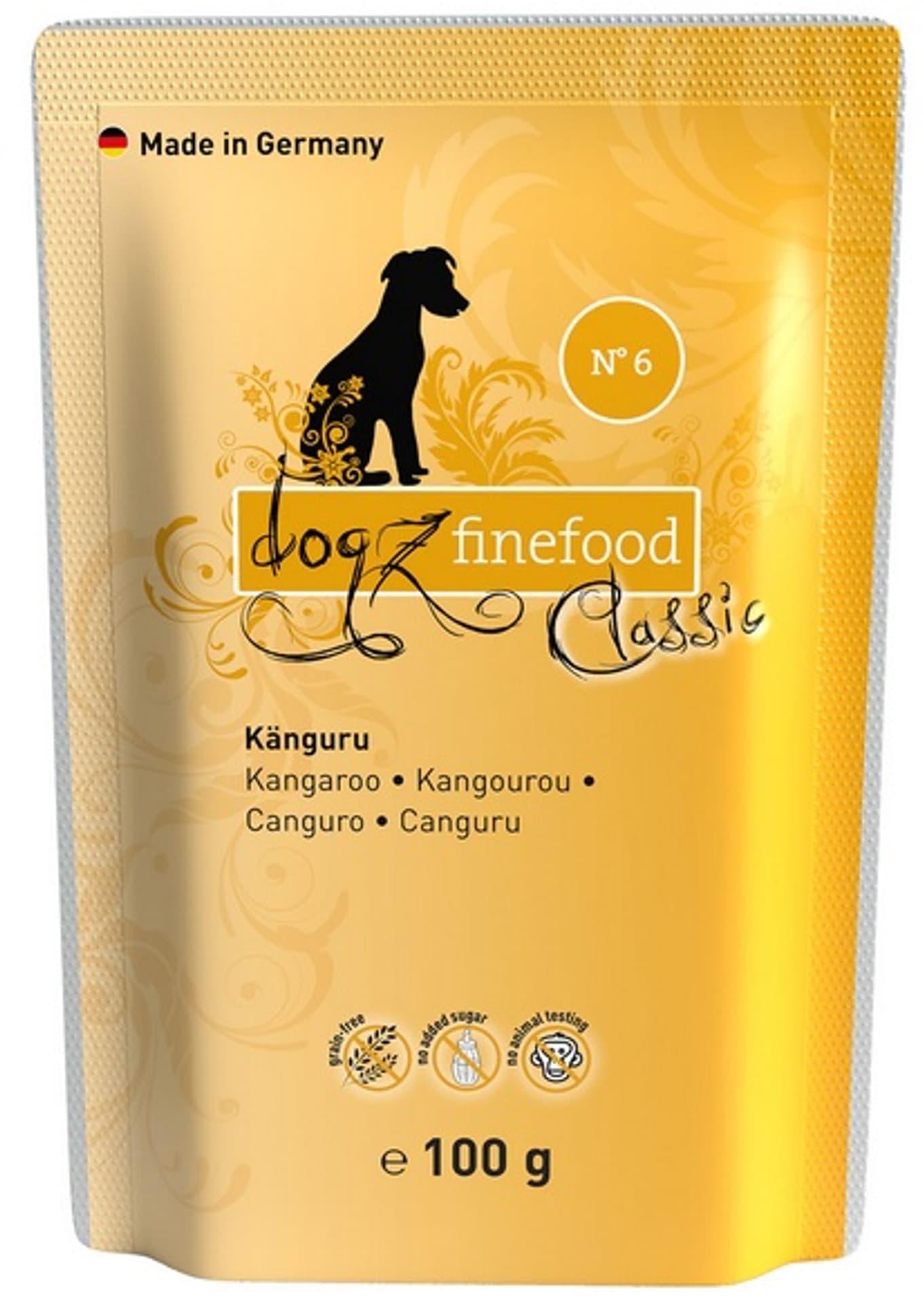 

Dogz Finefood Classic N.06 Kangur saszetka 100g