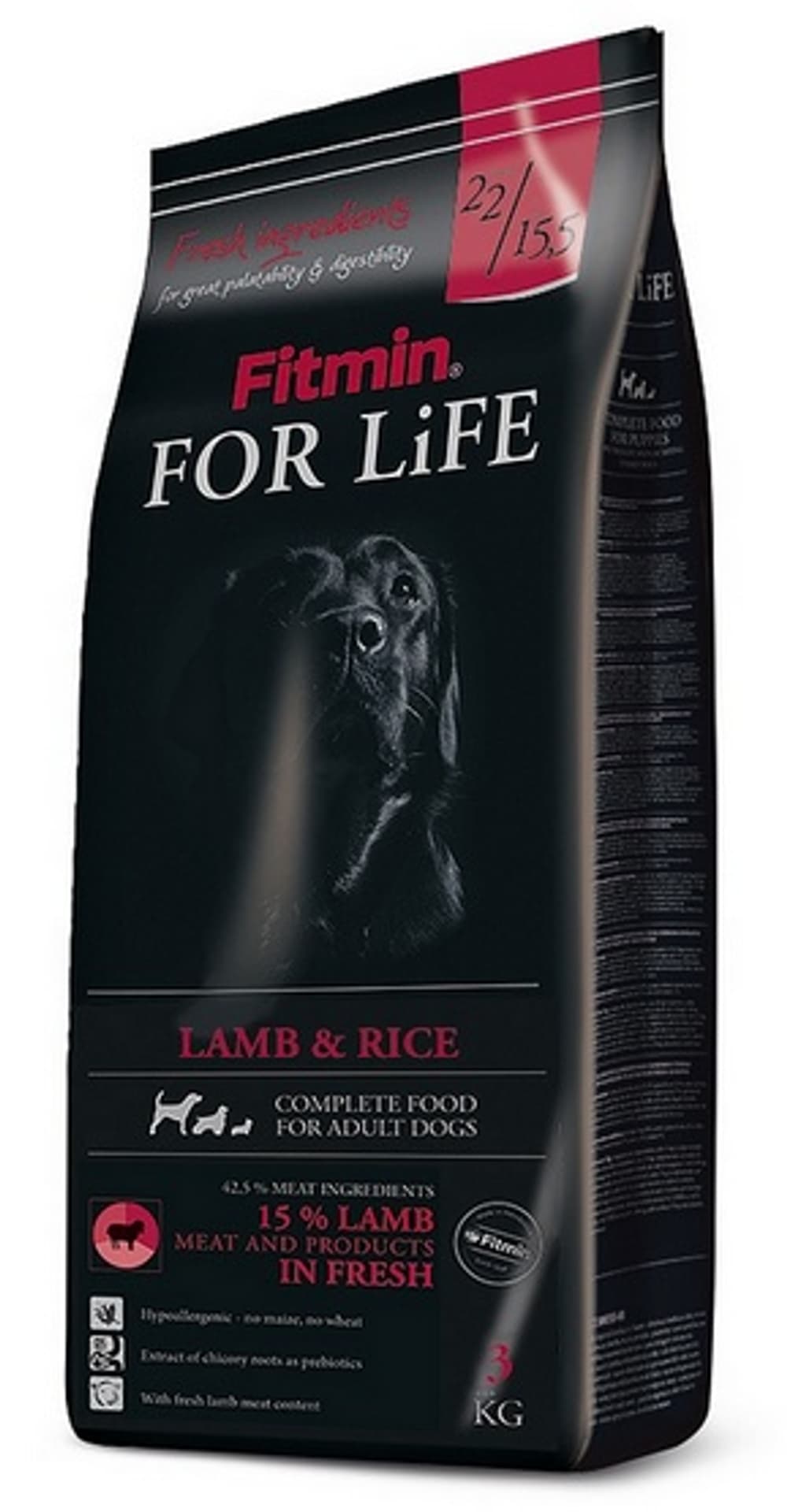 

FITMIN dog For Life Lamb & Rice 3kg