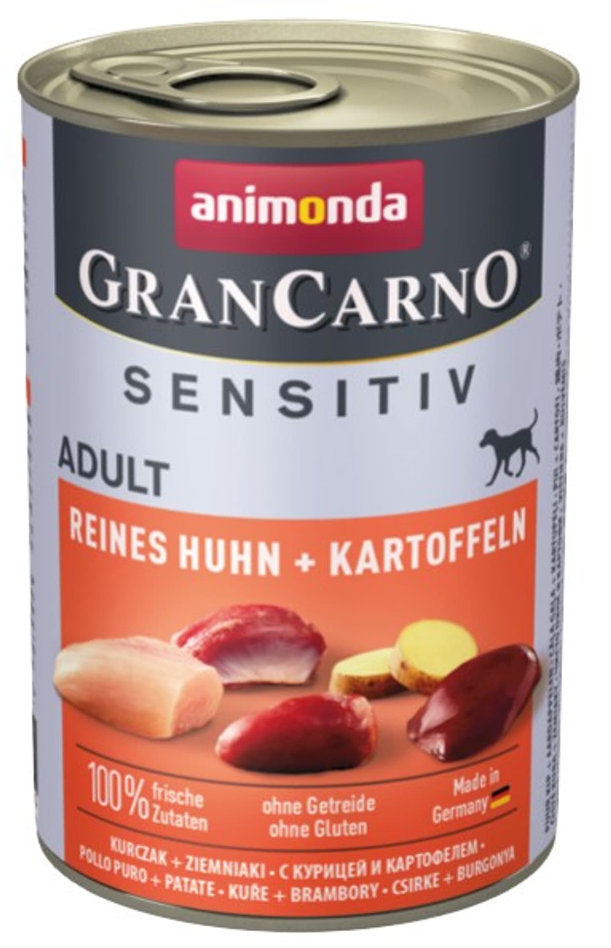

ANIMONDA Grancarno Sensitiv smak: kurczak z ziemniakami 400g