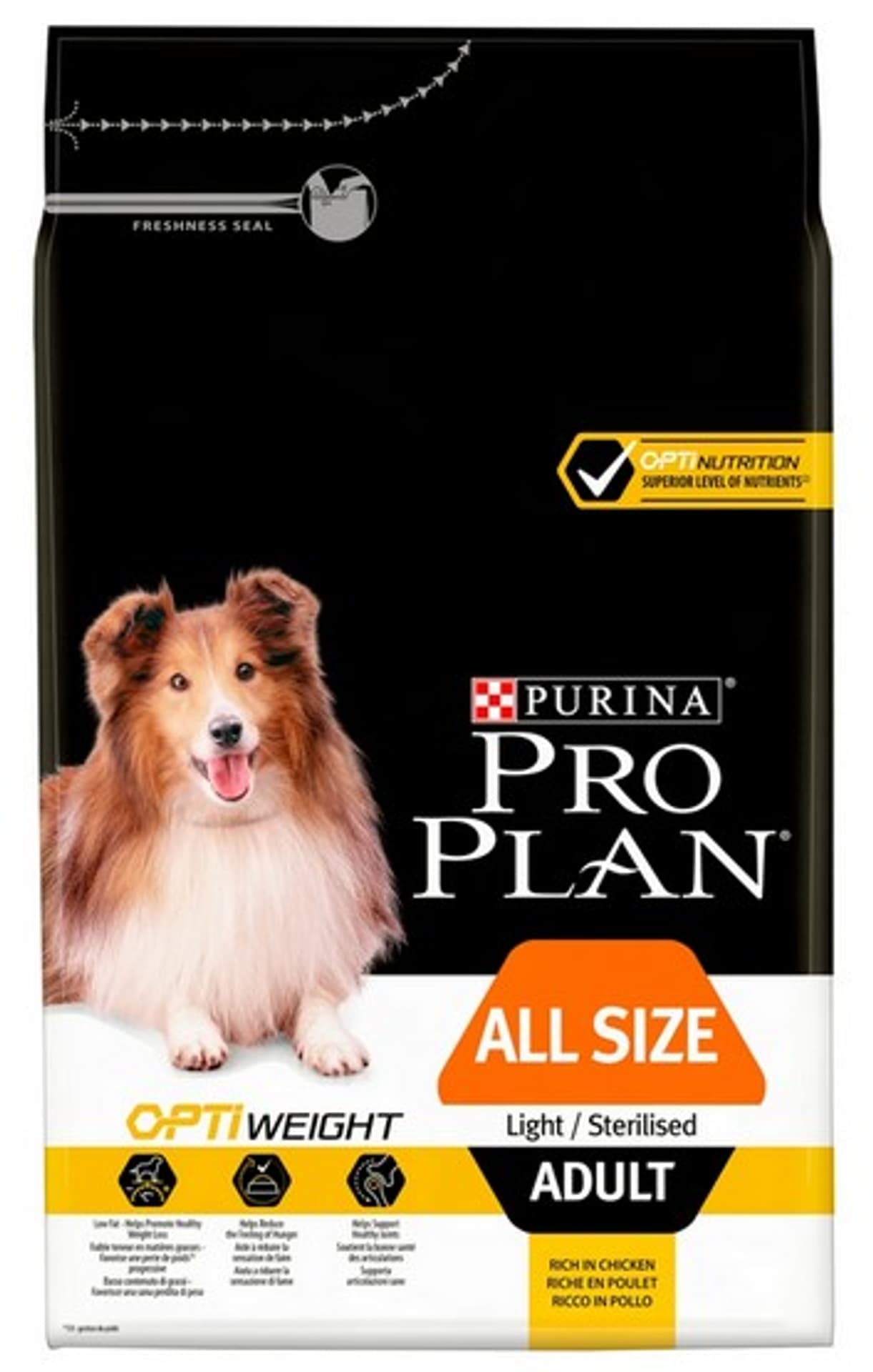 

Purina Pro Plan Adult All Size Light/Sterilised 3kg
