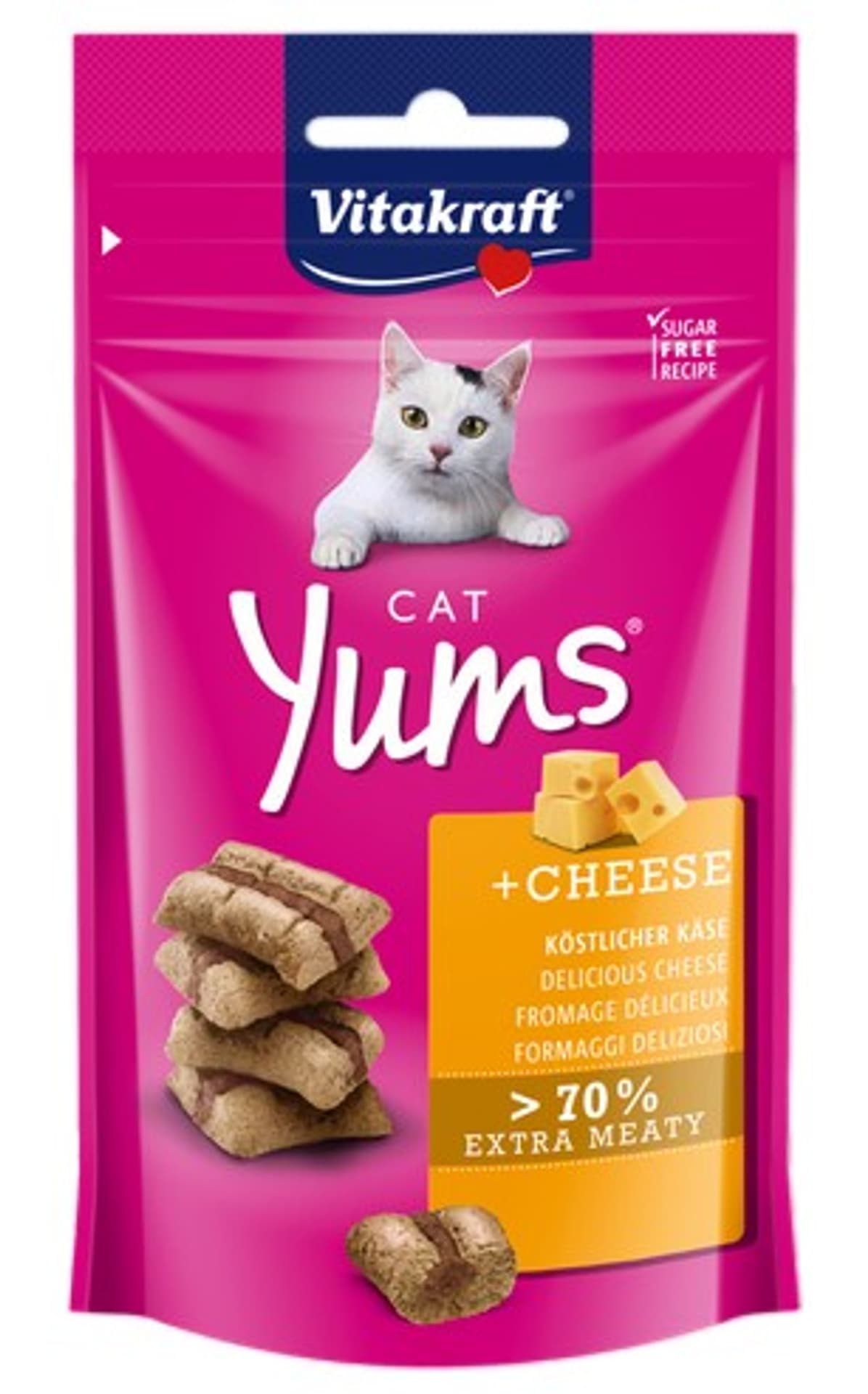 

VITAKRAFT CAT YUMS SER 40g przysmak d/kota