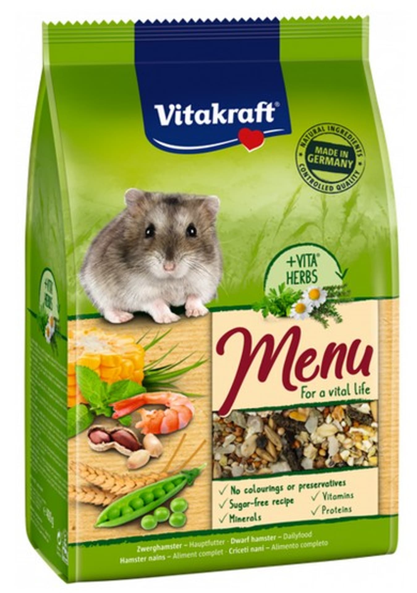 

VITAKRAFT MENU karma dla chomika karłowatego 400g