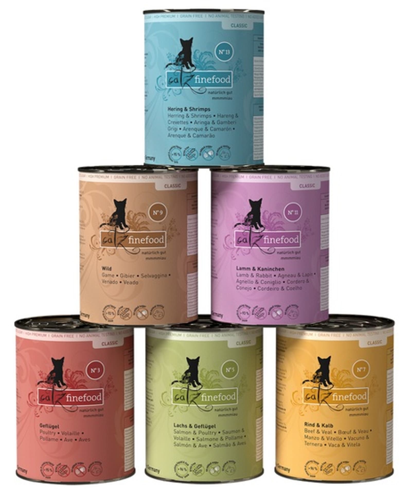 

Catz Finefood Classic Collection I puszki multipack N.03-13 6x400g