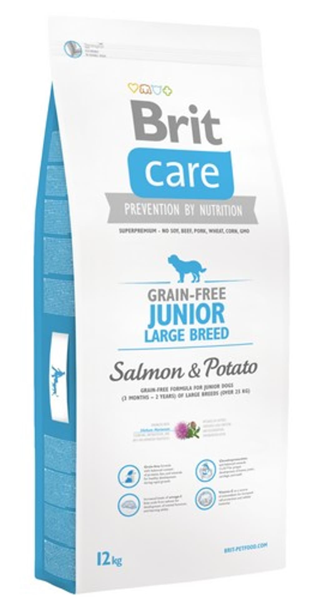 

BRIT Care Grain-free Junior Large Salmon & Potato 12kg