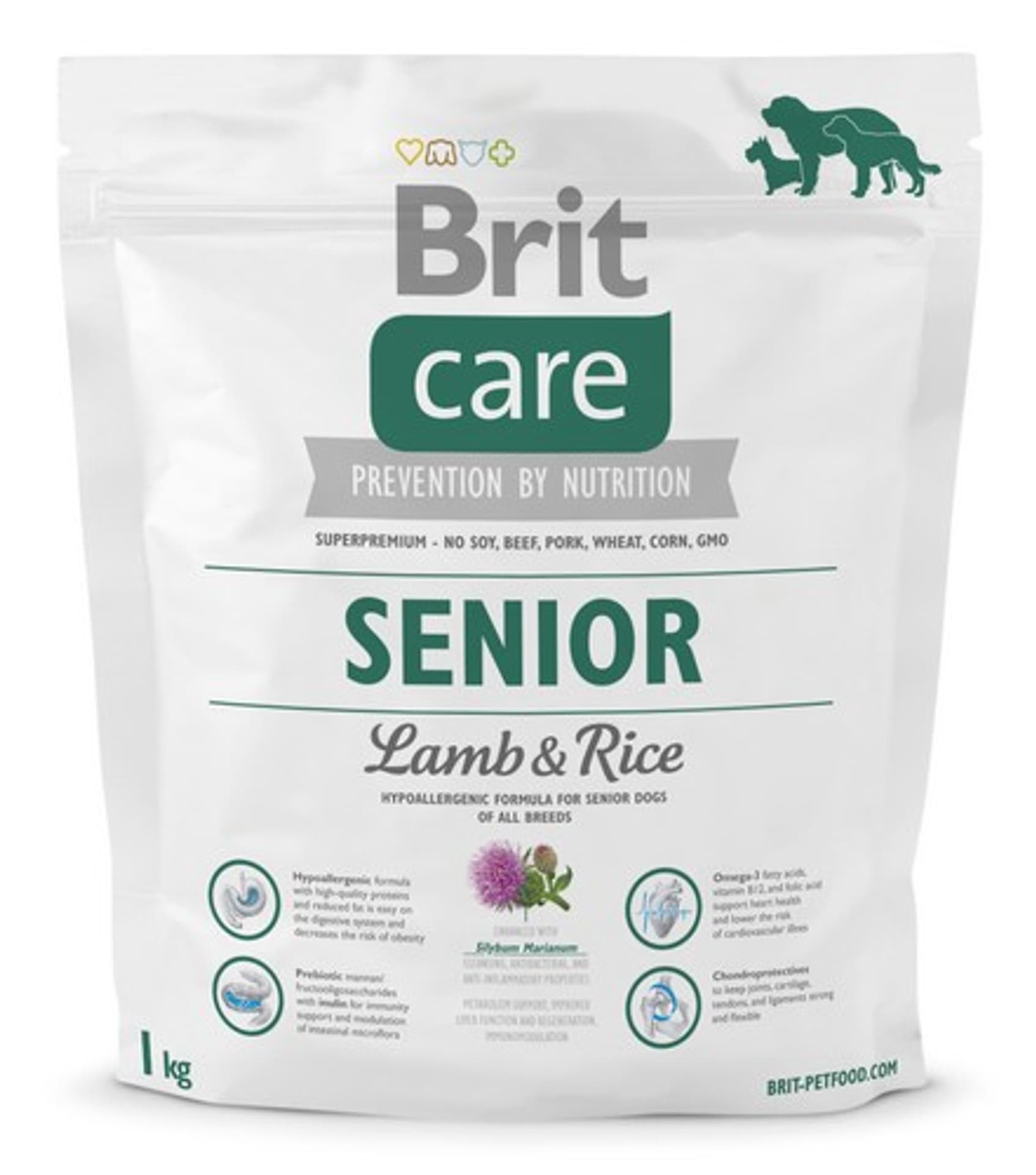 

BRIT CARE SENIOR LAMB & RICE 1 kg