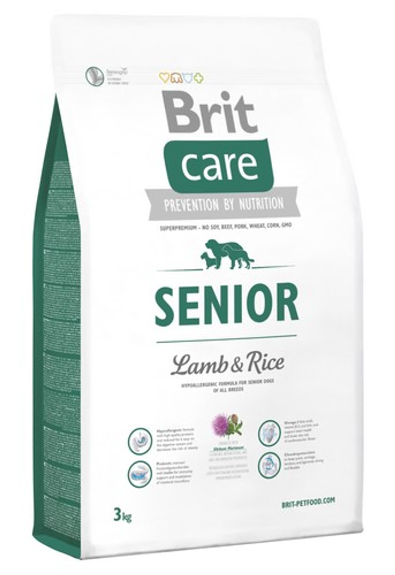 

BRIT Care Senior Lamb & Rice 3kg