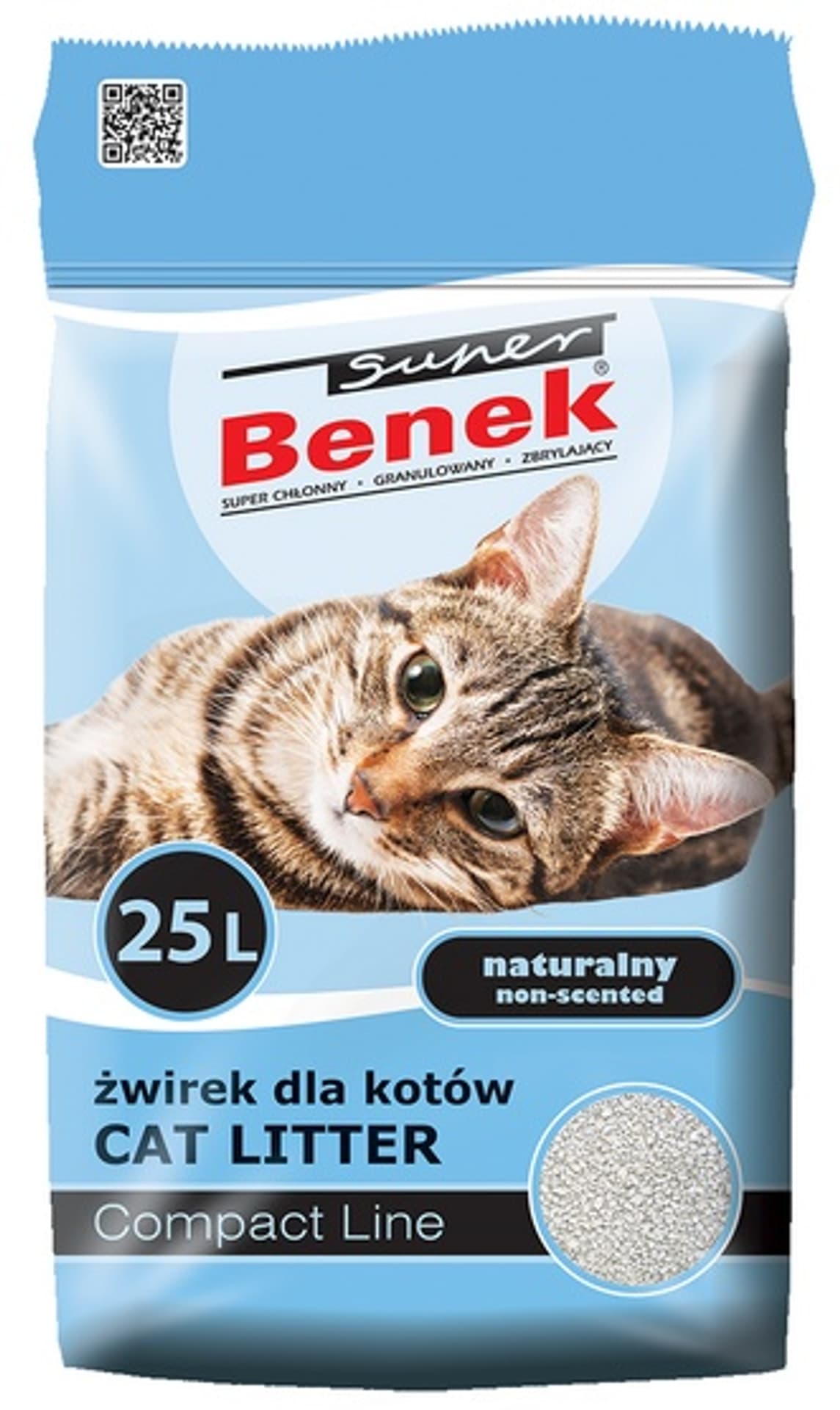 

Super Benek Compact Naturalny 25L Active