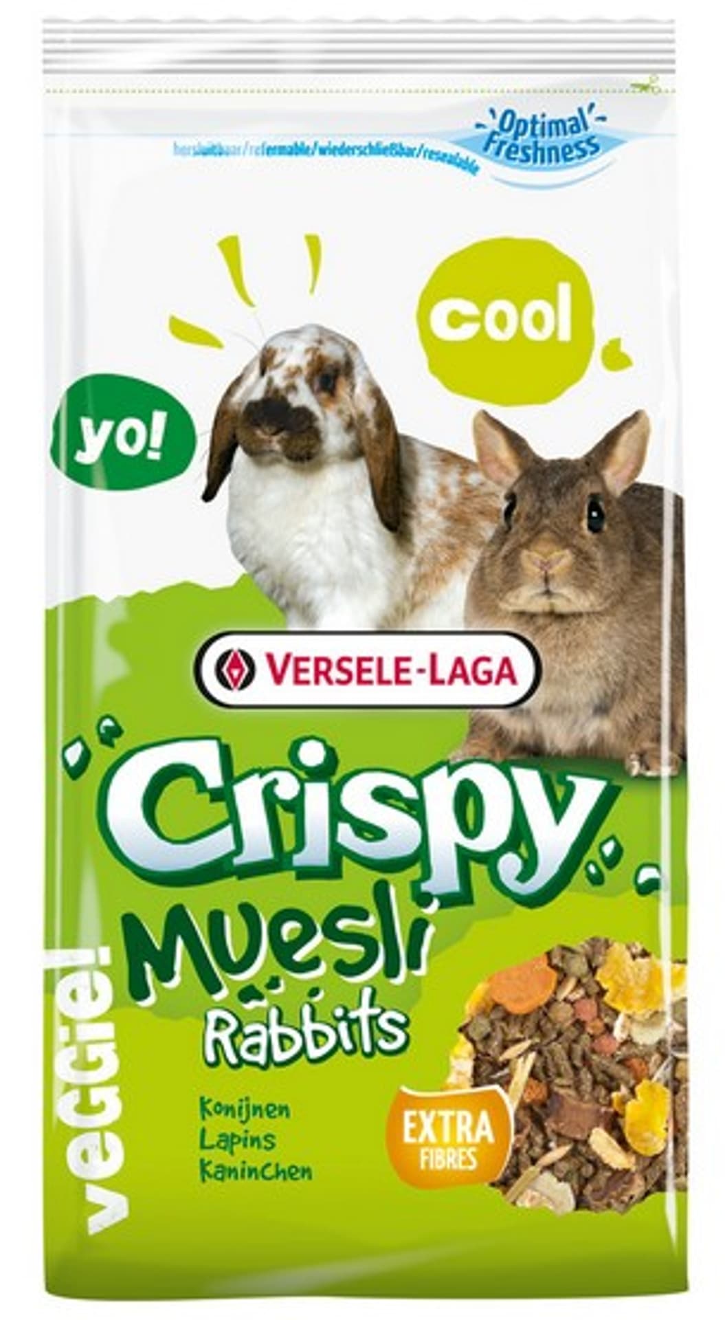 

VERSELE LAGA Crispy Muesli - Rabbits 400g - dla królików miniaturowych [461697]