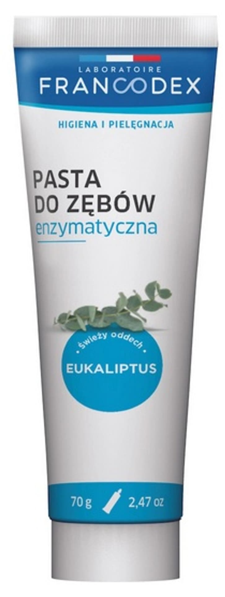 

Francodex Zestaw do szczotkowania zębów pasta + szczoteczka [FR179122]