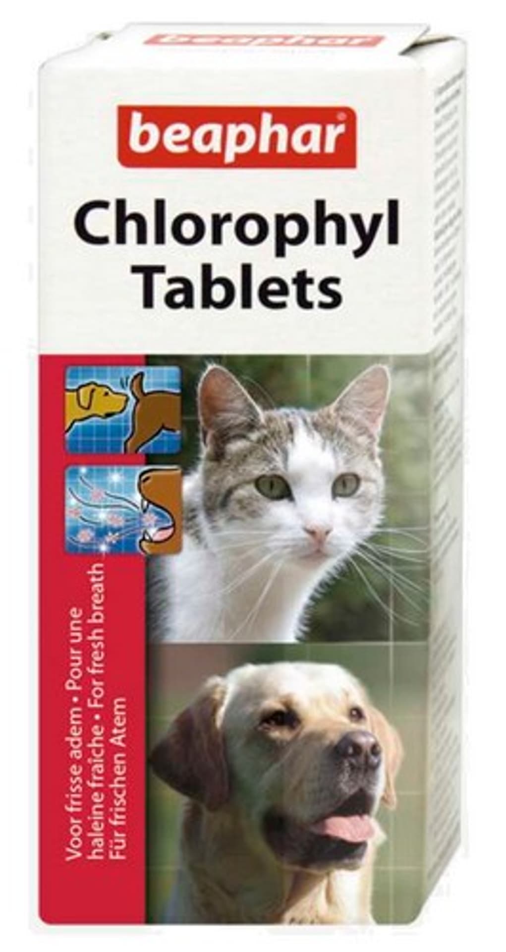 

Beaphar Chlorophyl Tablets - preparat na czas cieczki/rui 30tabl.