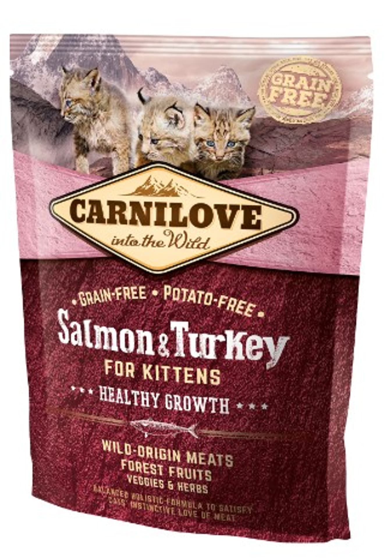 

CARNILOVE CAT SALMON&TURKEY FOR KITTENS 400g