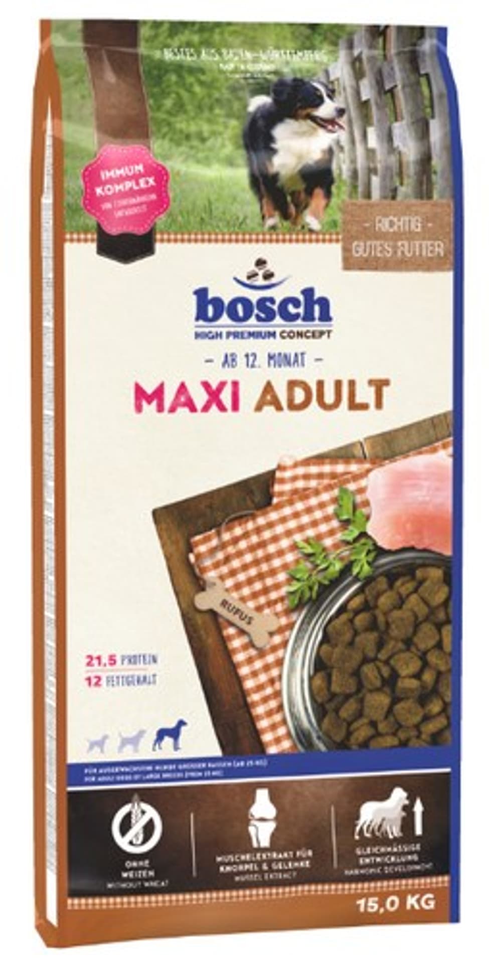 

BOSCH Maxi Adult 15kg - sucha karma dla psa