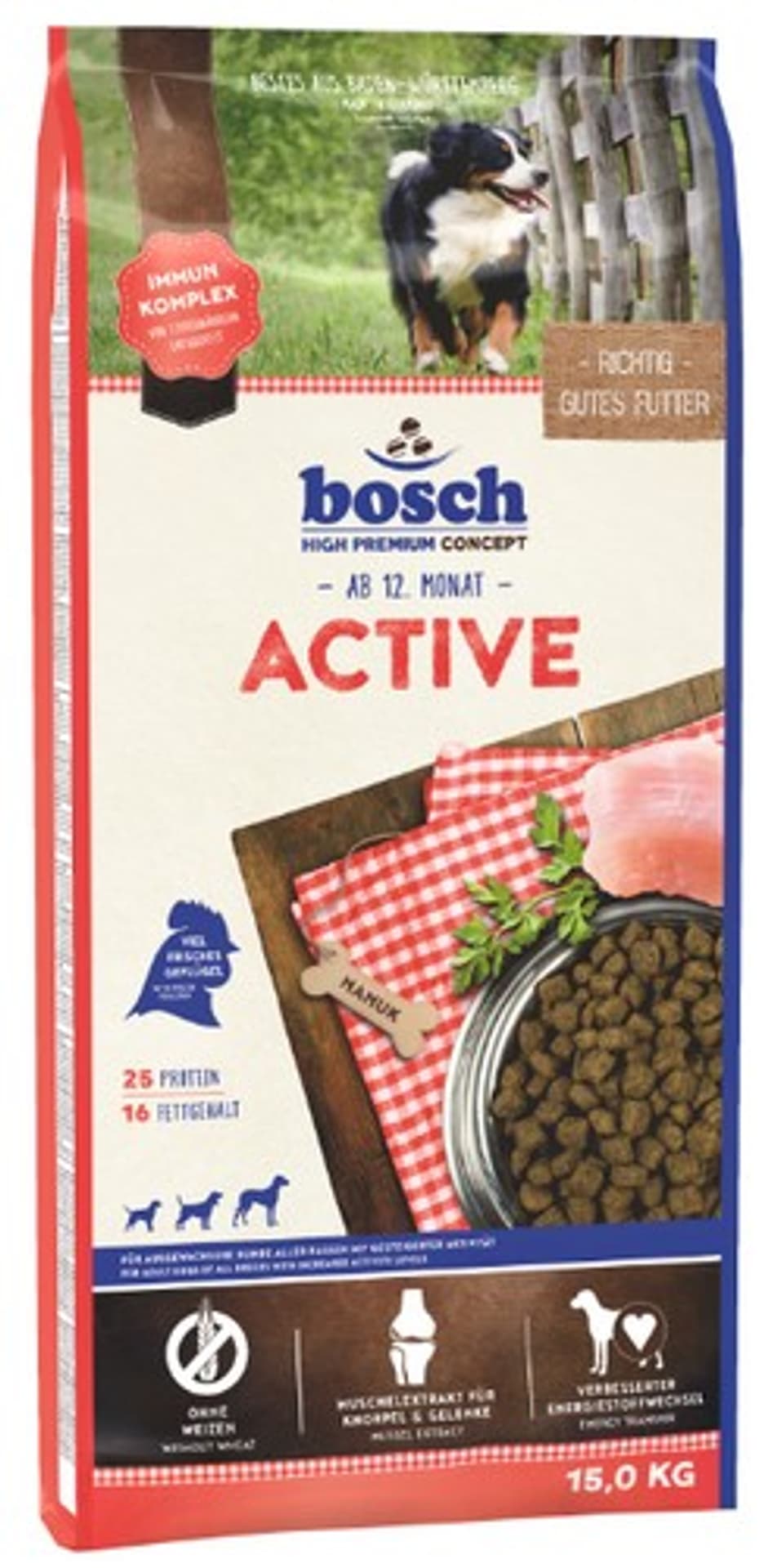 

BOSCH Active 15kg - sucha karma dla psa