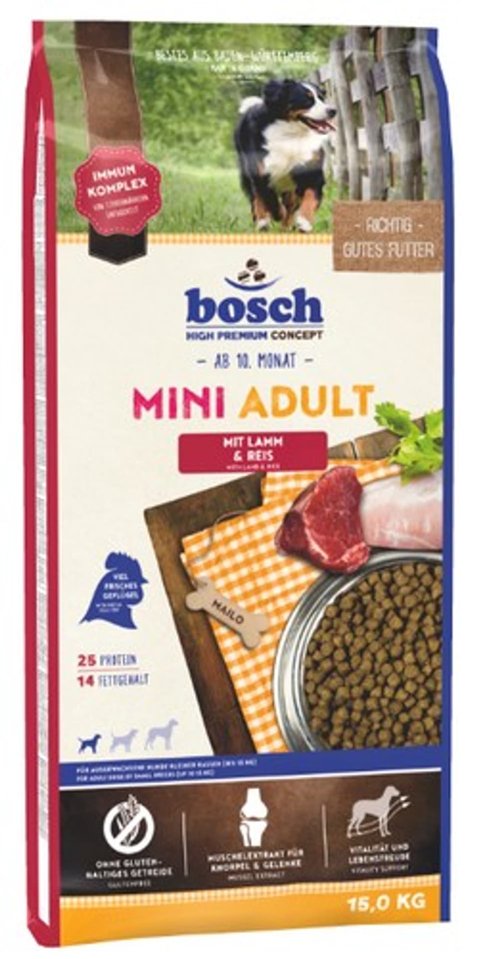 

Karma bosch Adult Mini Lamb & Rice (15 kg )