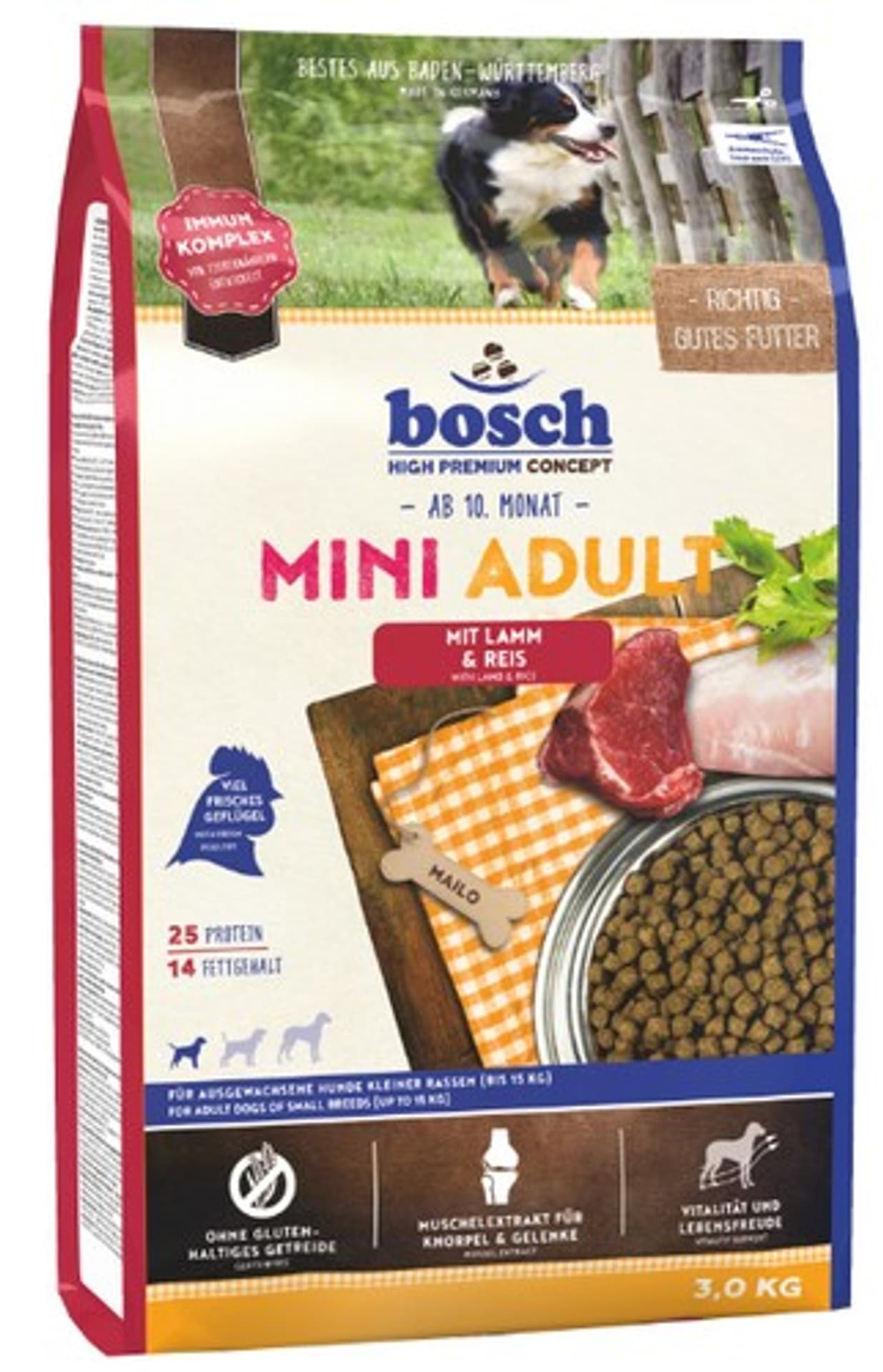 

Bosch 06030 Adult Mini Lamb&Rice 3kg