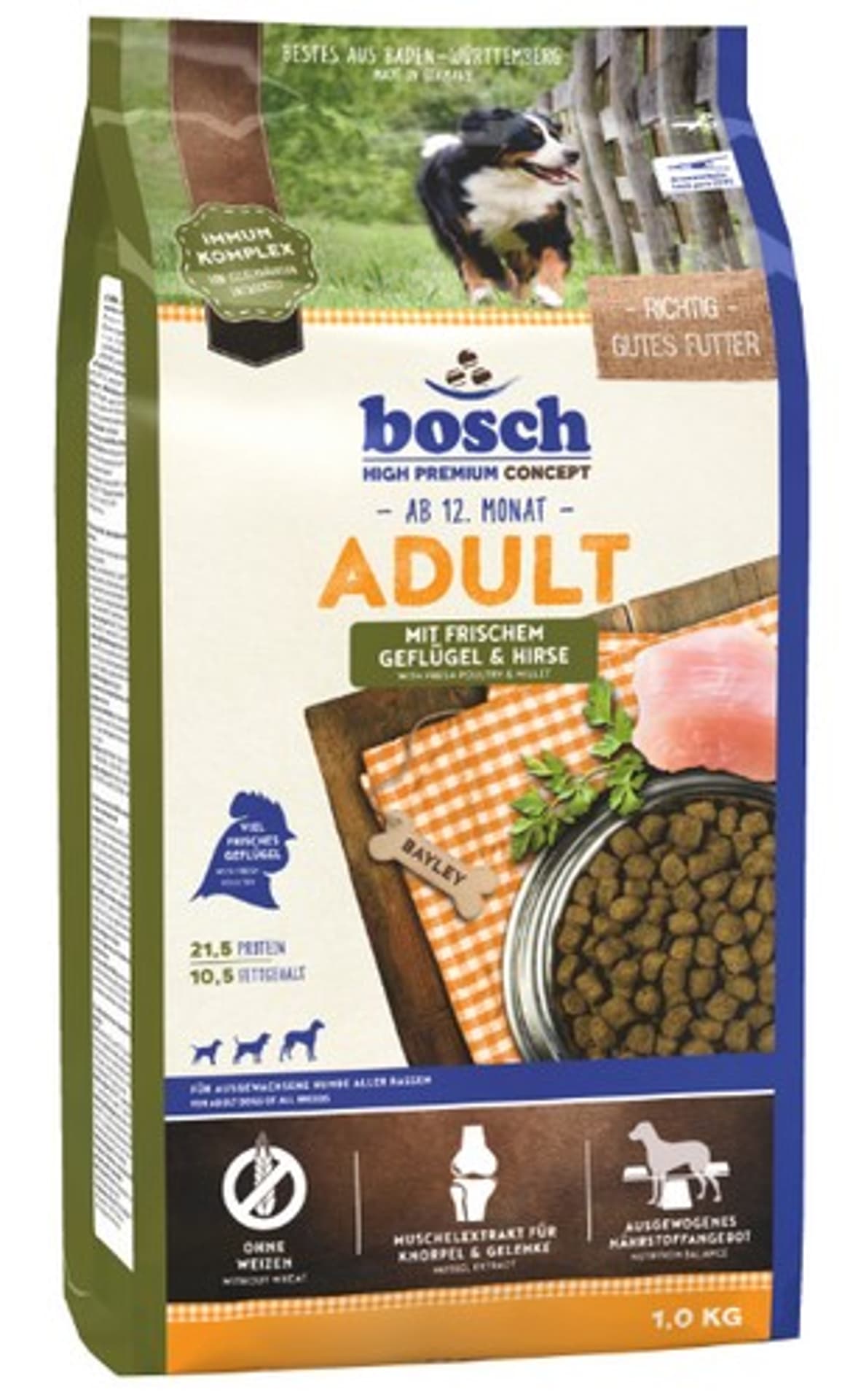 

Bosch Mini Adult Geflugel & Hirse - Drób i proso 1kg