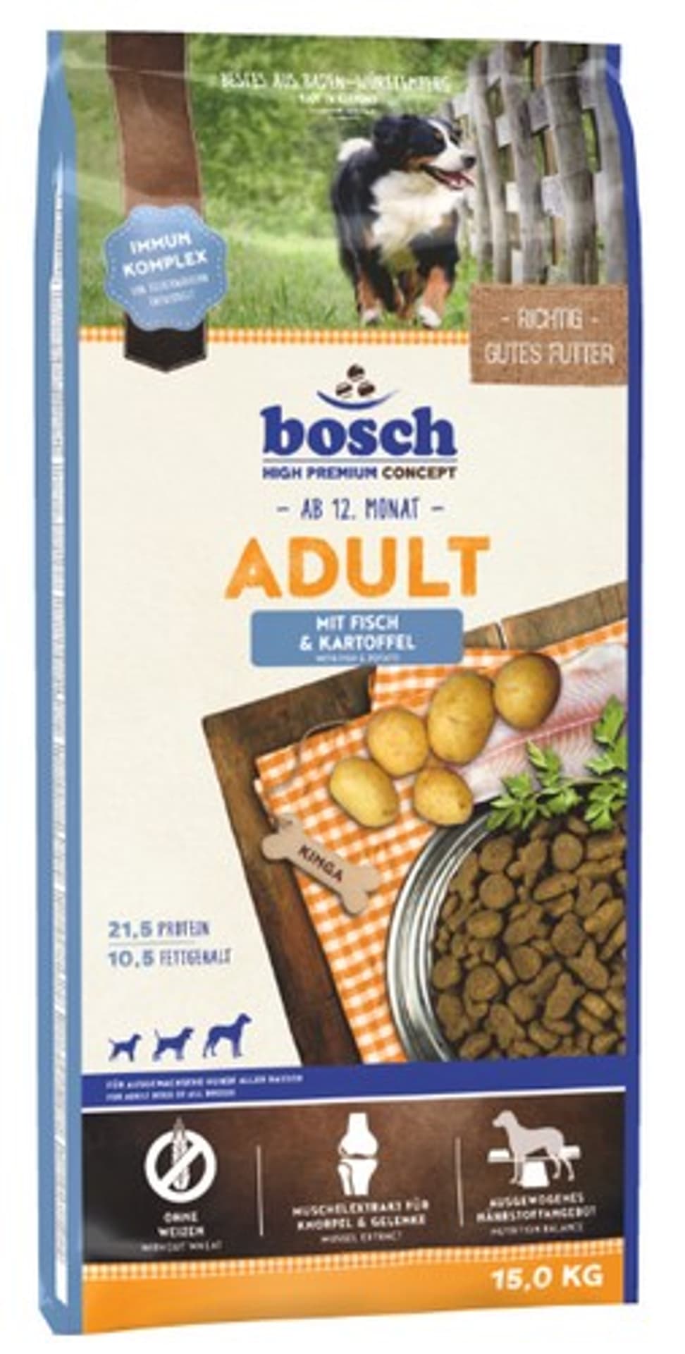 

BOSCH Adult Fish & Potato 15kg