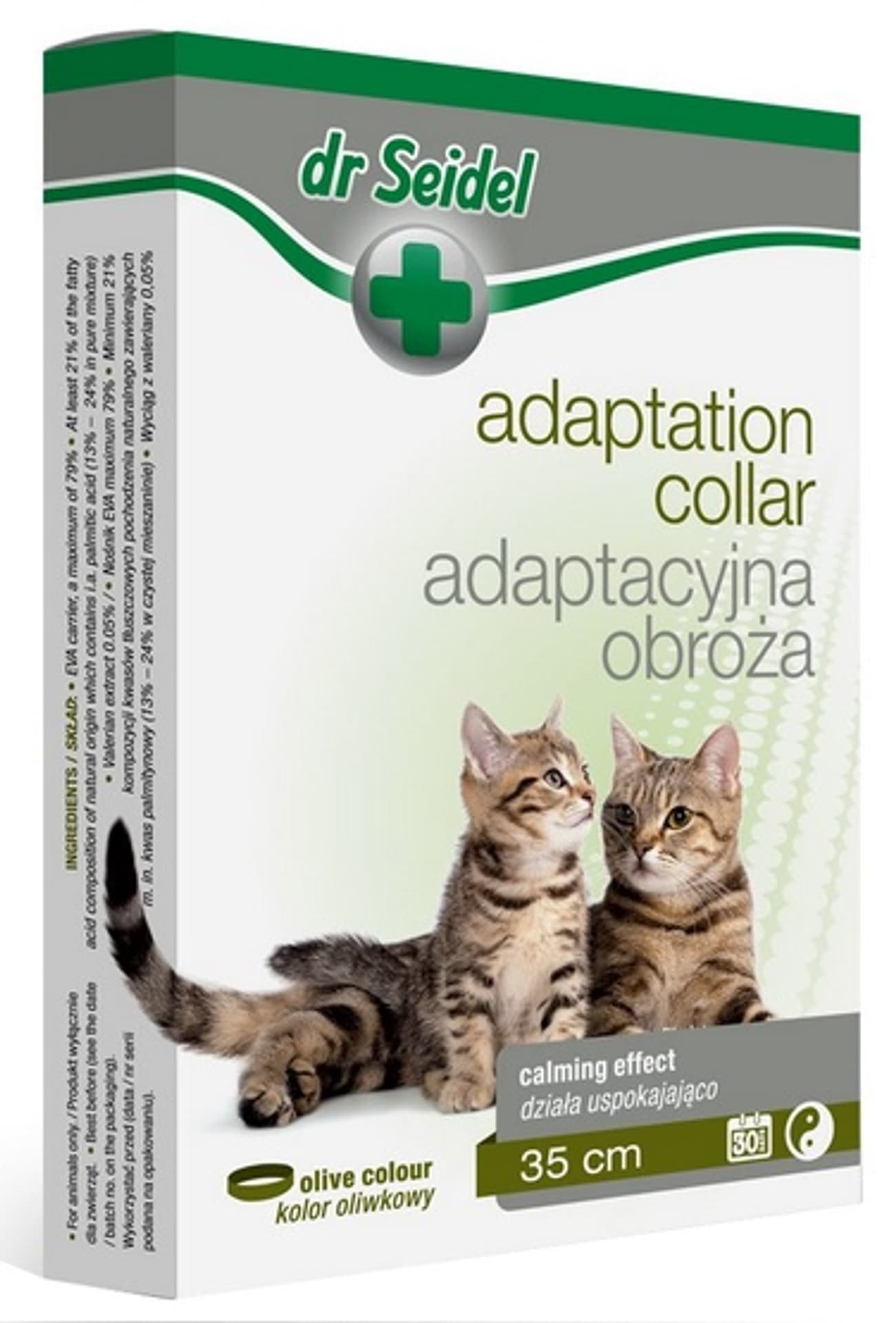 

Dr Seidel obroża adaptacyjna dla kotów 35cm