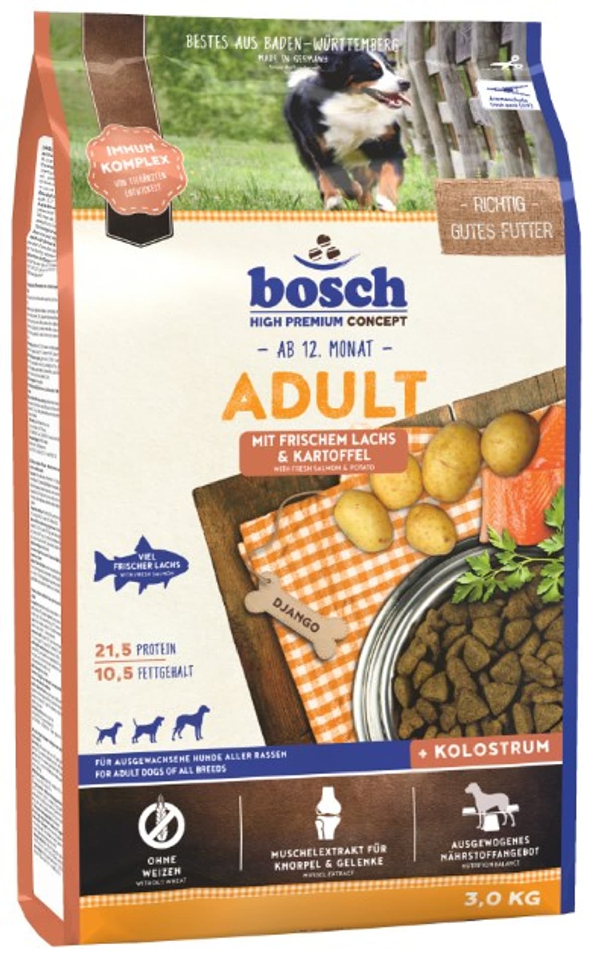 

Bosch 09030 Adult Salmon Potato 3kg