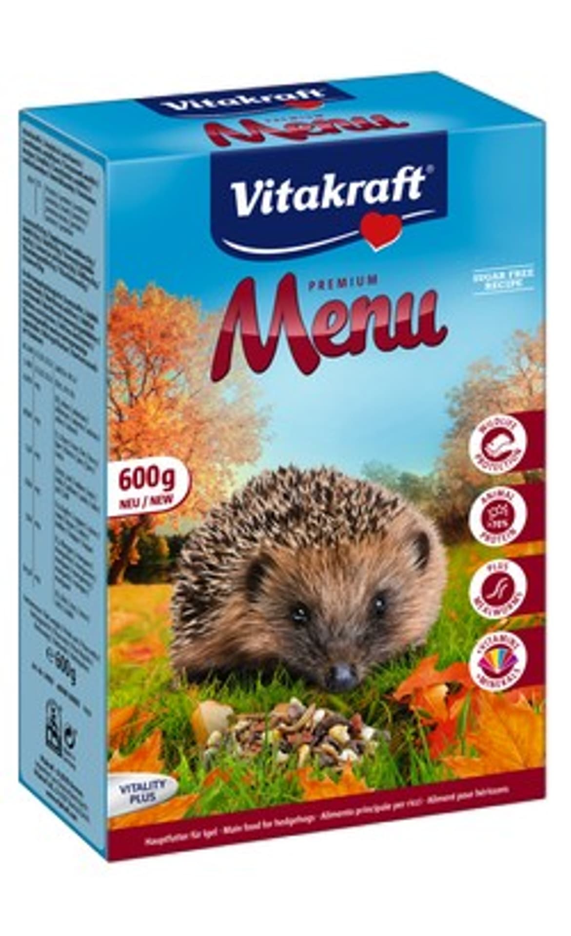

VITAKRAFT MENU sucha karma dla jeży 600g