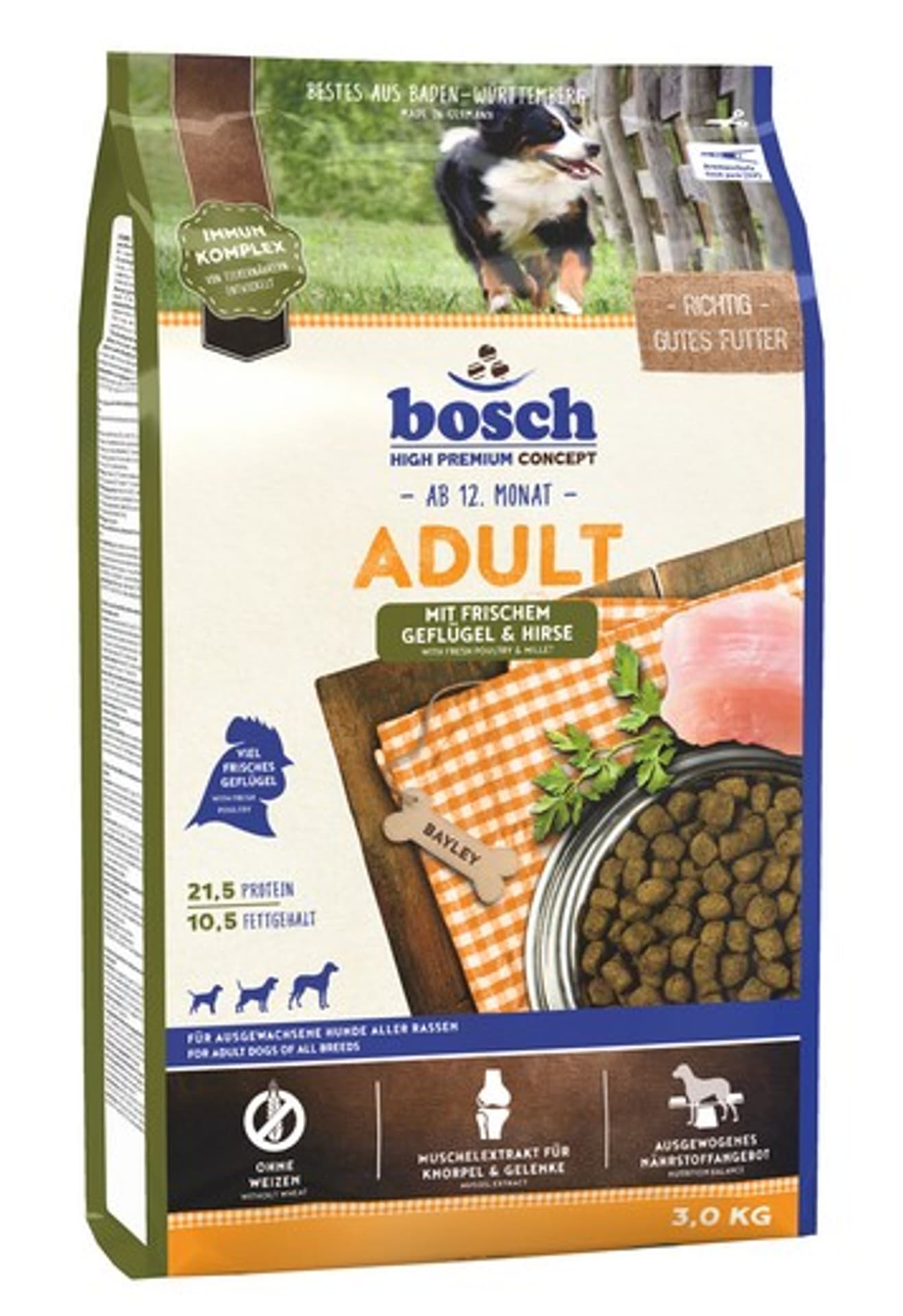 

Bosch Adult G&H Drób i Proso 3kg