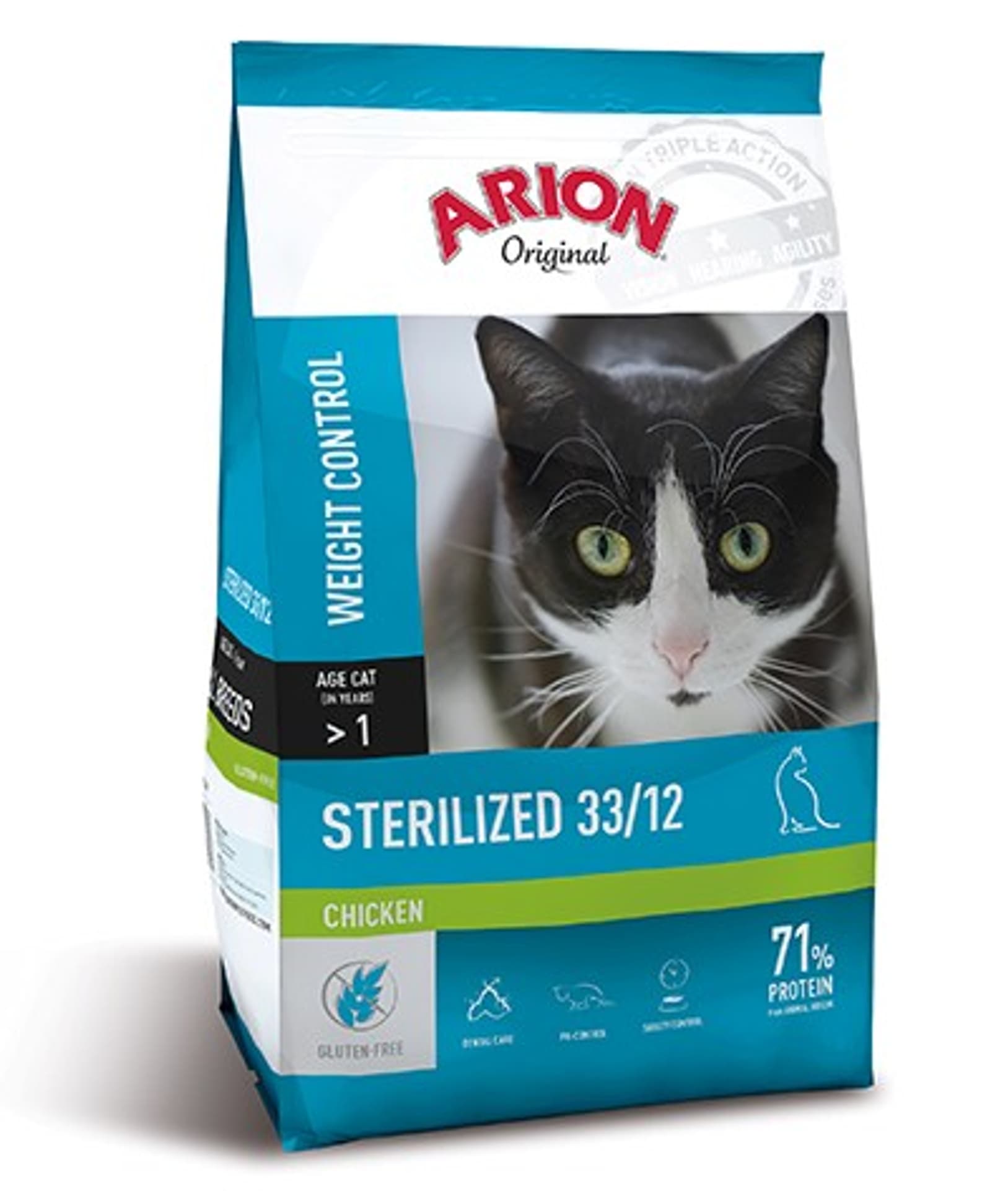 

Arion Original Cat Steril Chicken 2kg