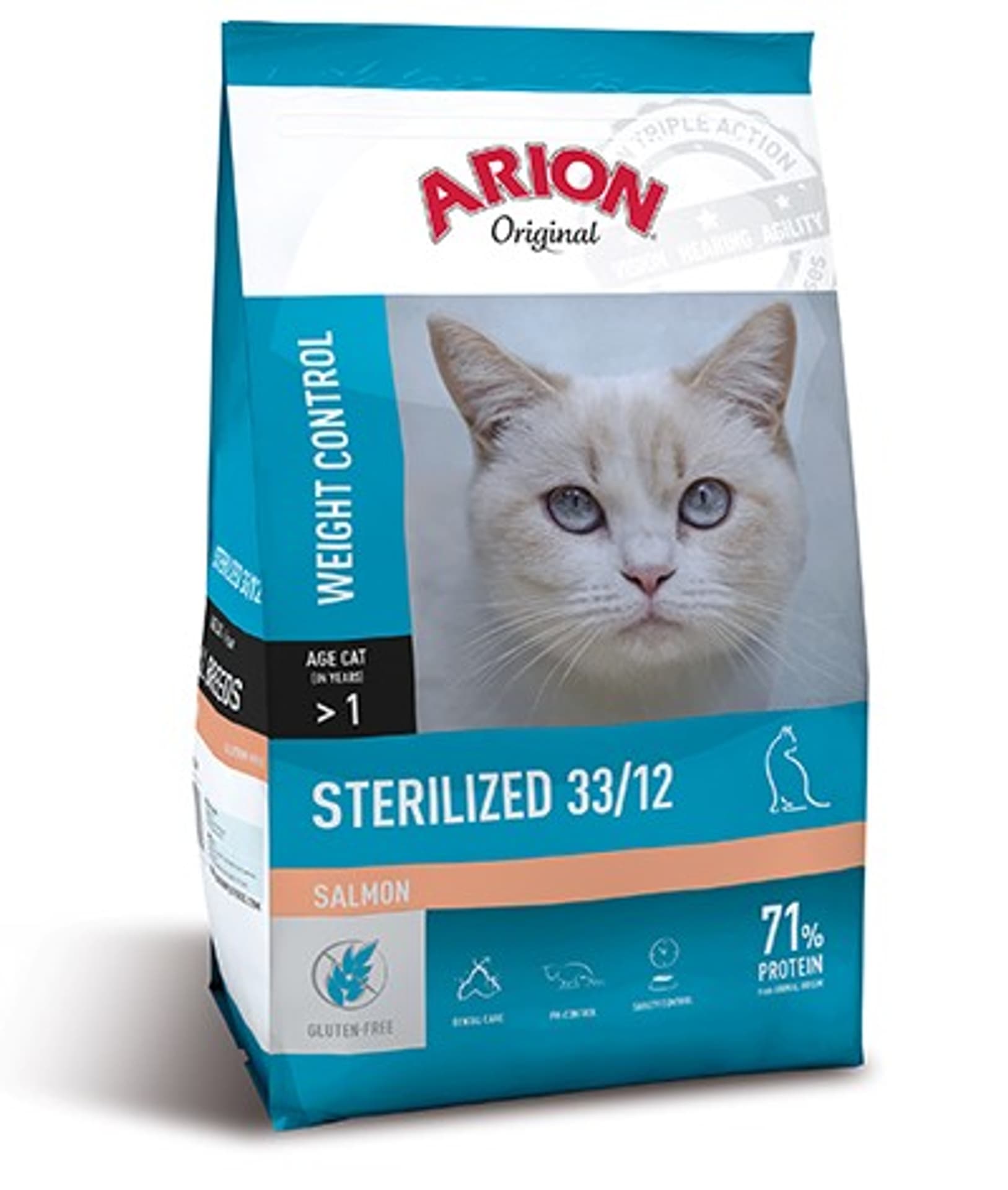 

Arion Original Cat Steril Salmon 2kg