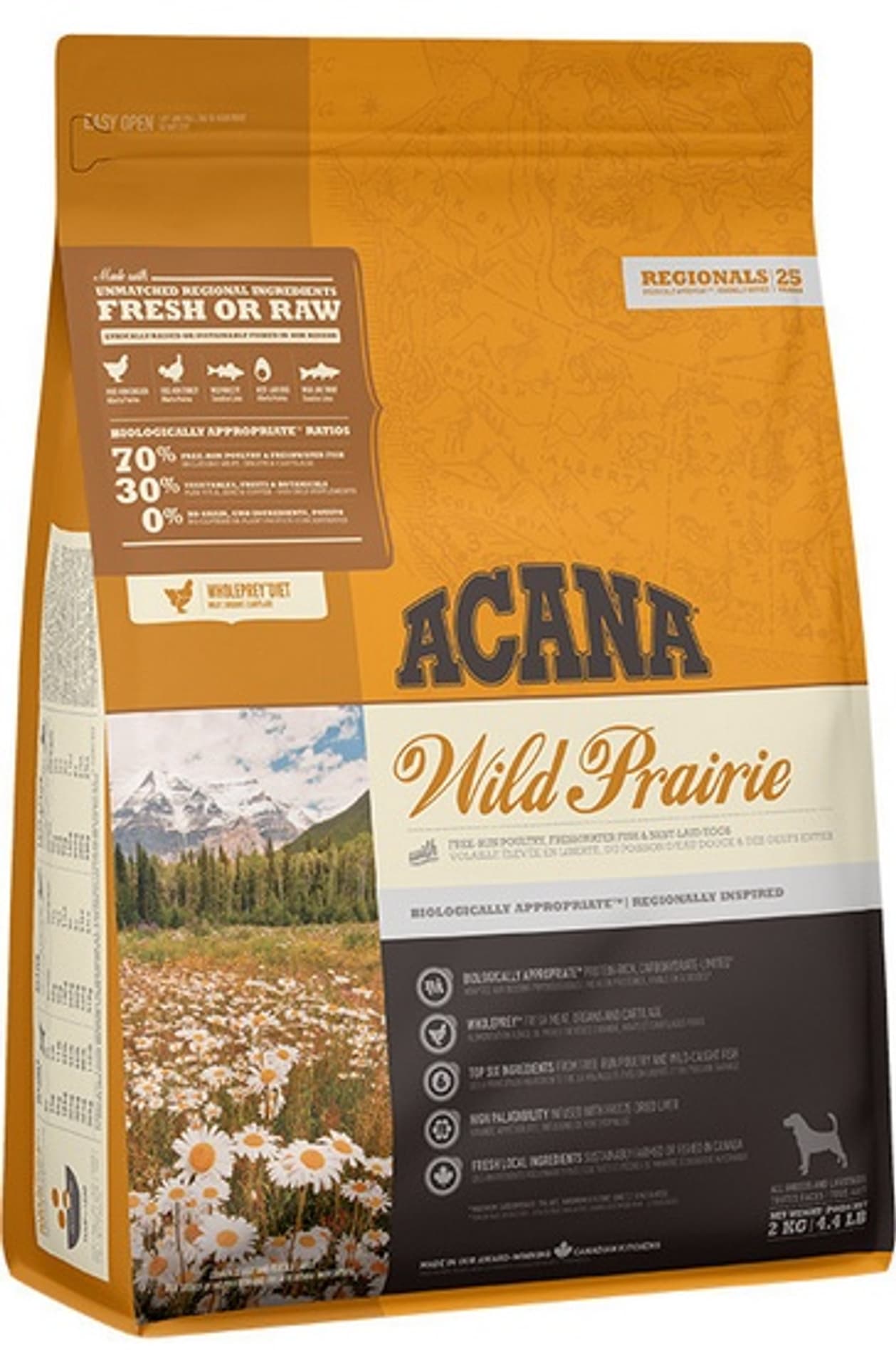 

Acana Highest Protein Wild Prairie Dog 2kg