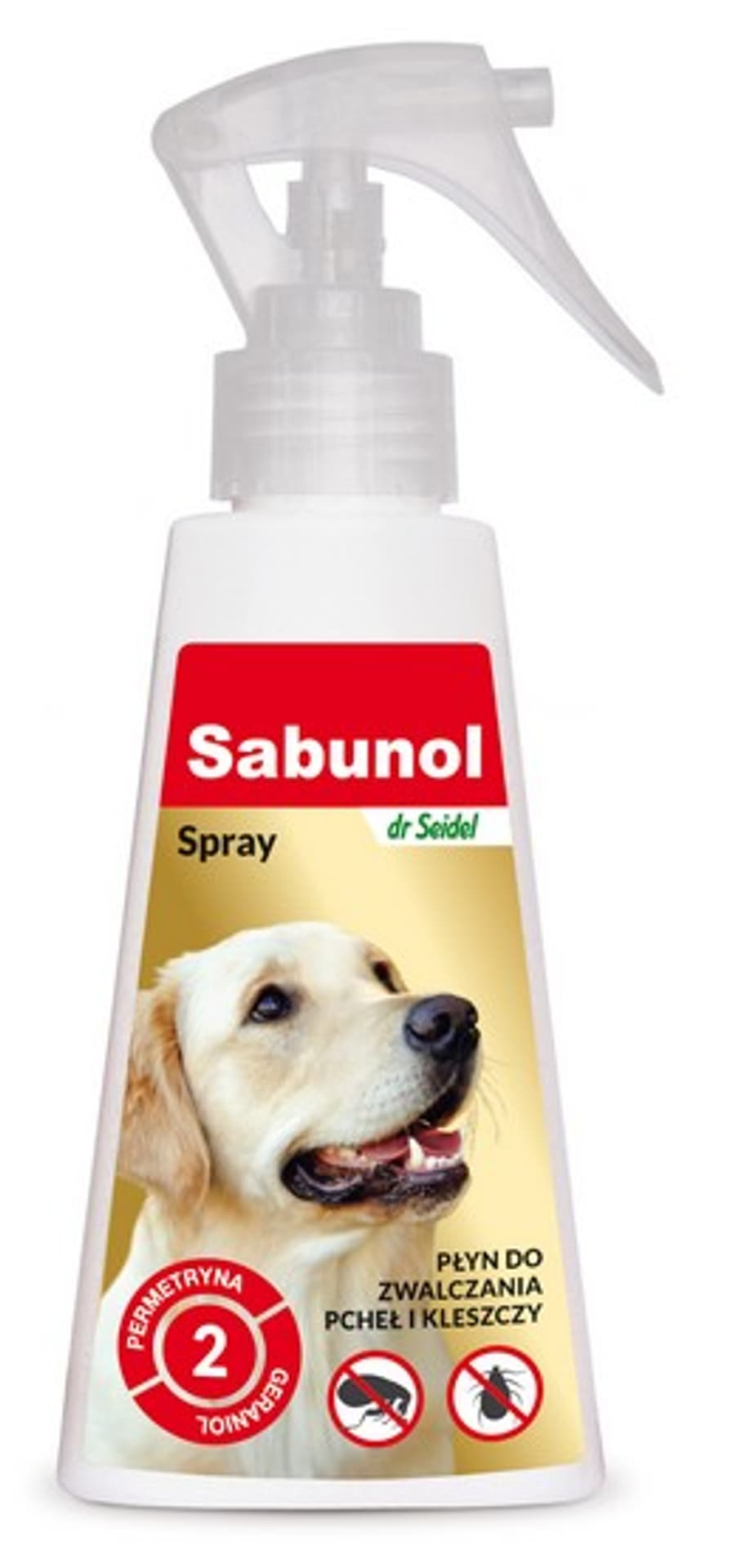 

SABUNOL spray przeciw pchłom i kleszczom 100ml