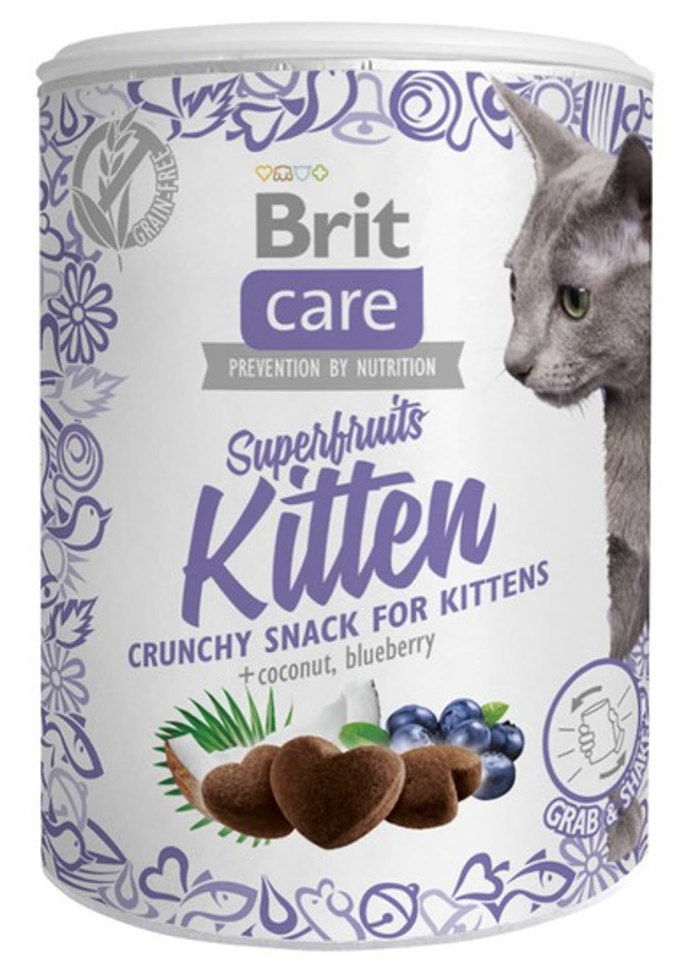 

BRIT CARE CAT SNACK SUPERFRUITS KITTEN 100 g