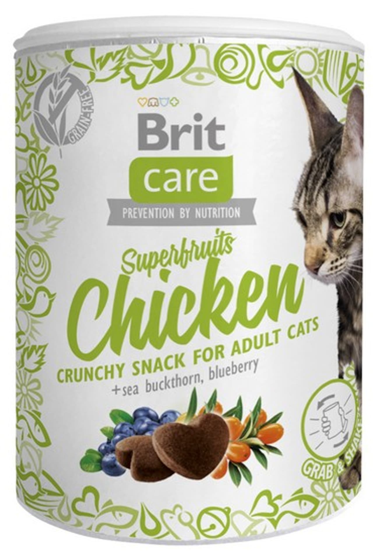 

BRIT CARE CAT SNACK SUPERFRUITS CHICKEN 100 g