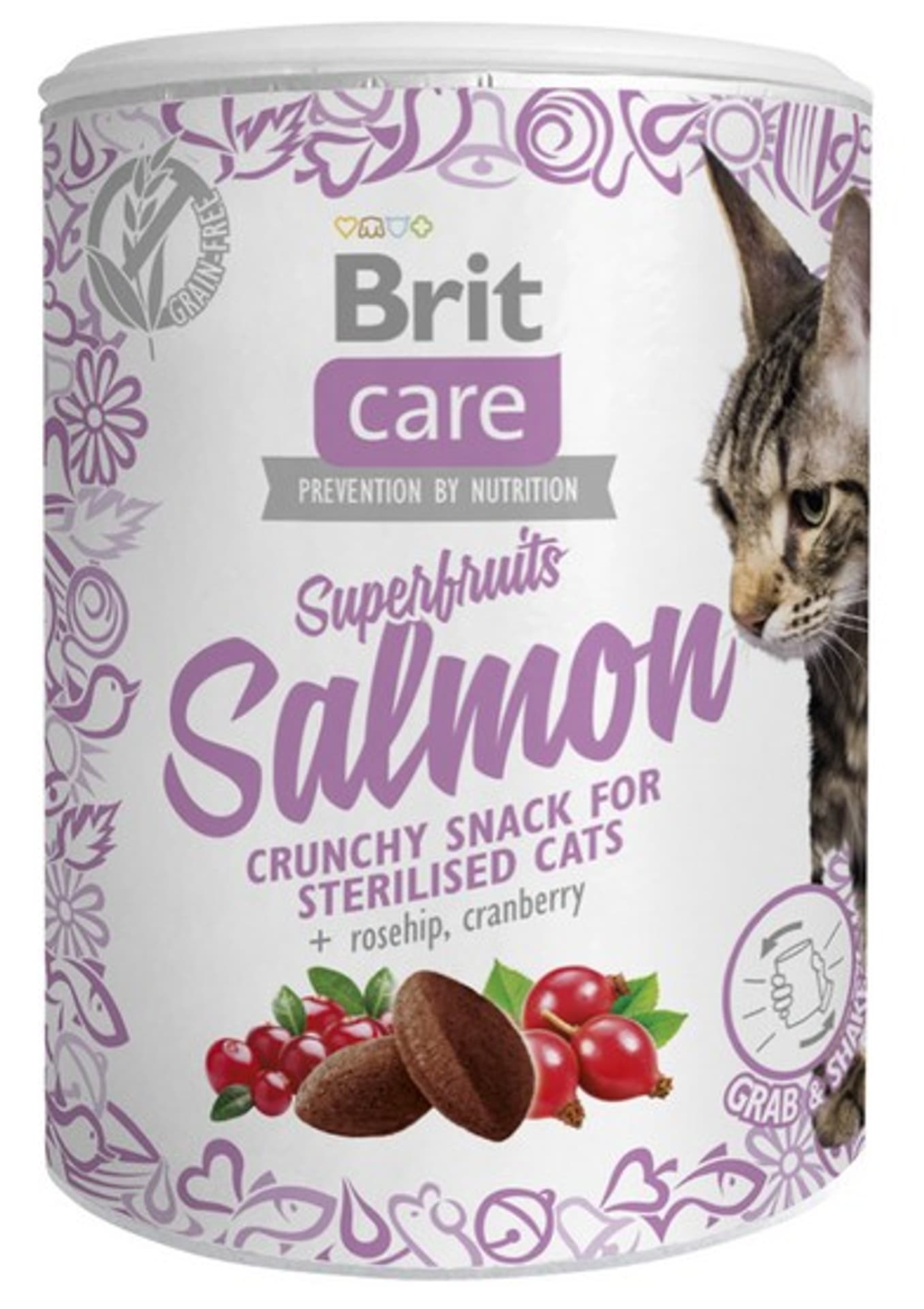 

BRIT CARE CAT SNACK SUPERFRUITS SALMON 100 g
