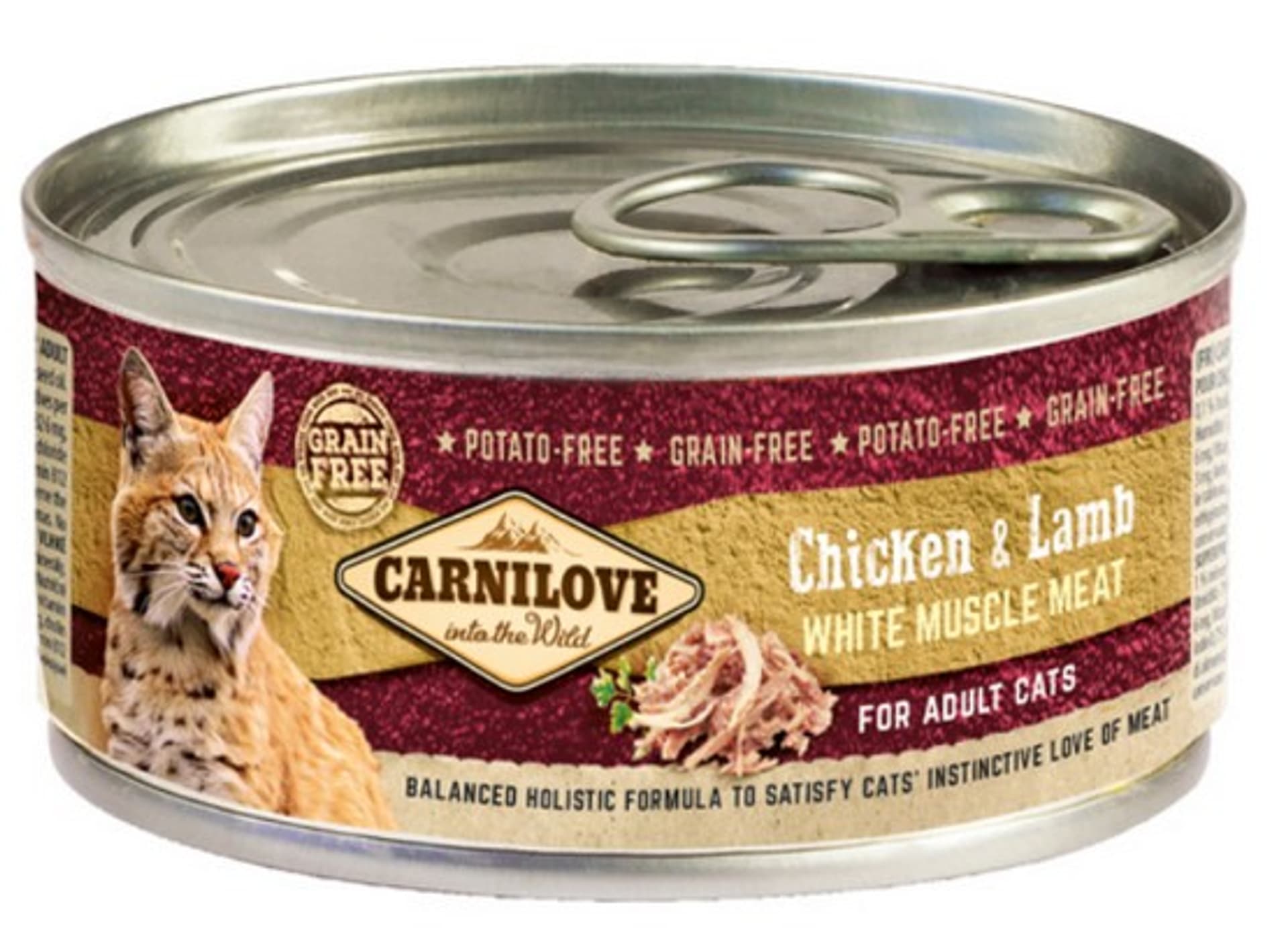 

CARNILOVE CAT ADULT CHICKEN&LAMB 100g