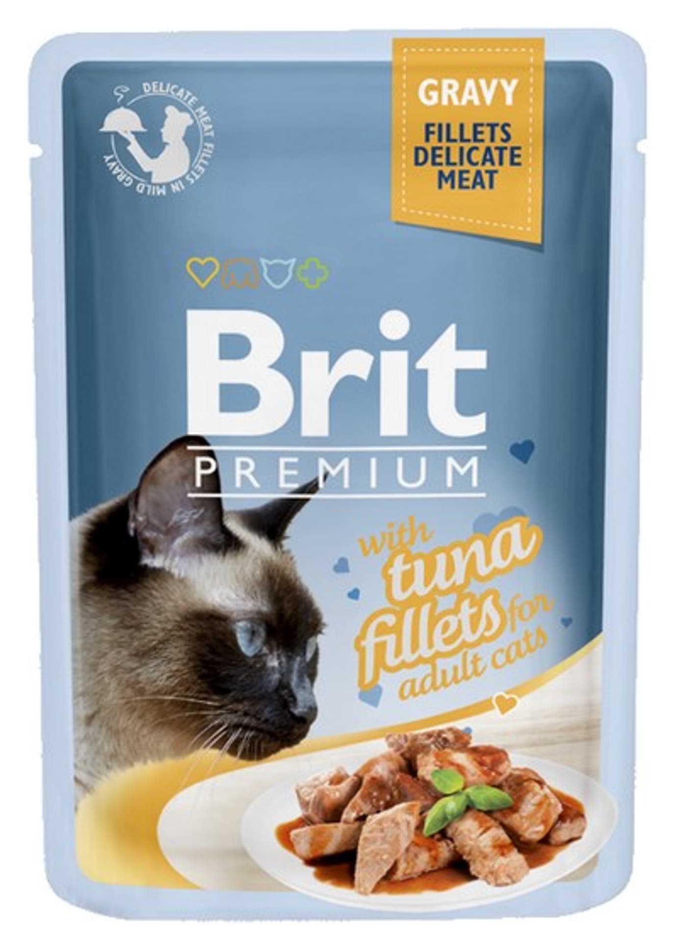 

Brit Premium Cat Gravy Fillets With Tuna 85g