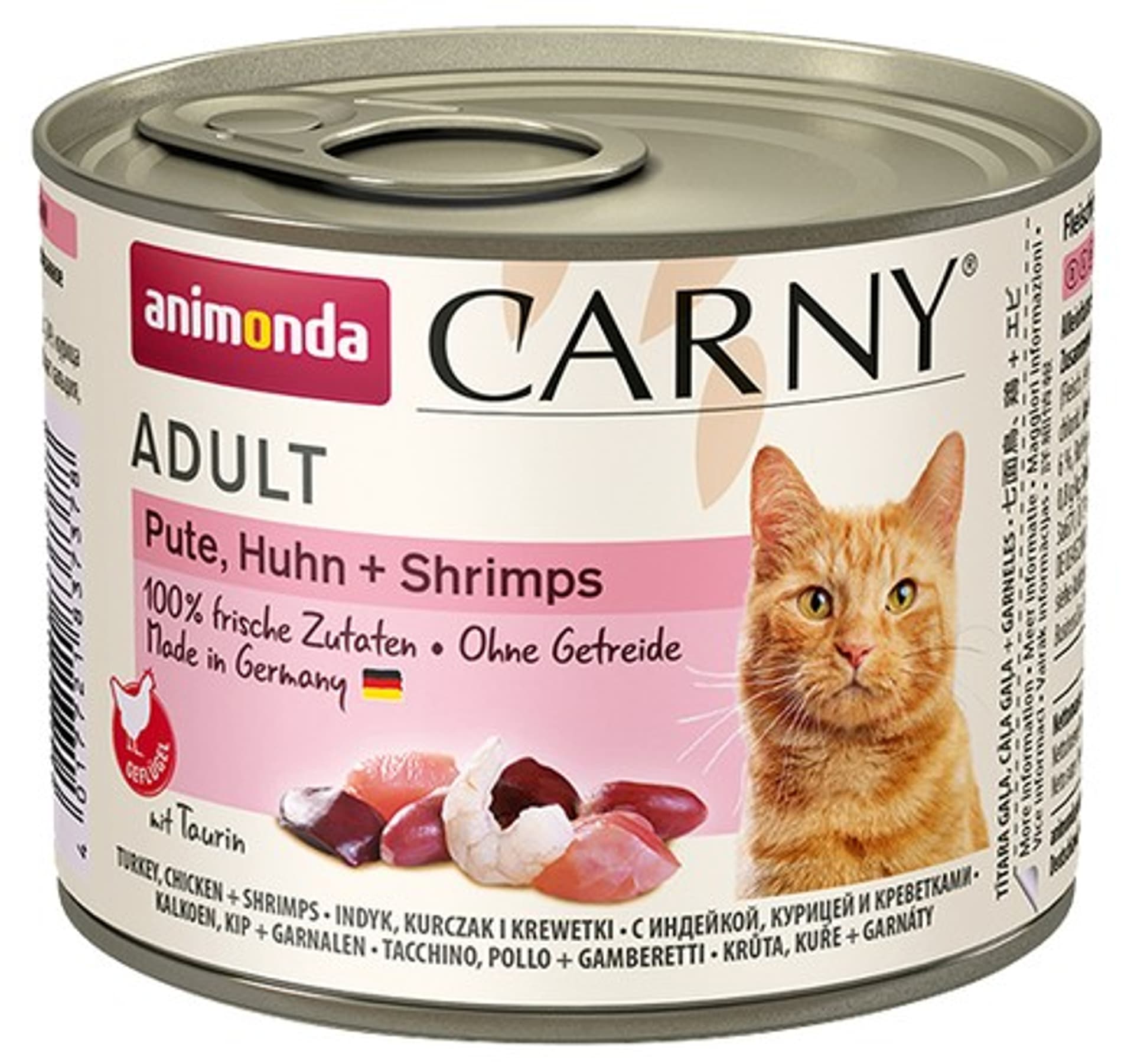 

ANIMONDA Carny Adult smak: indyk, kurczak, krewetki - karma mokra dla kota - 200g