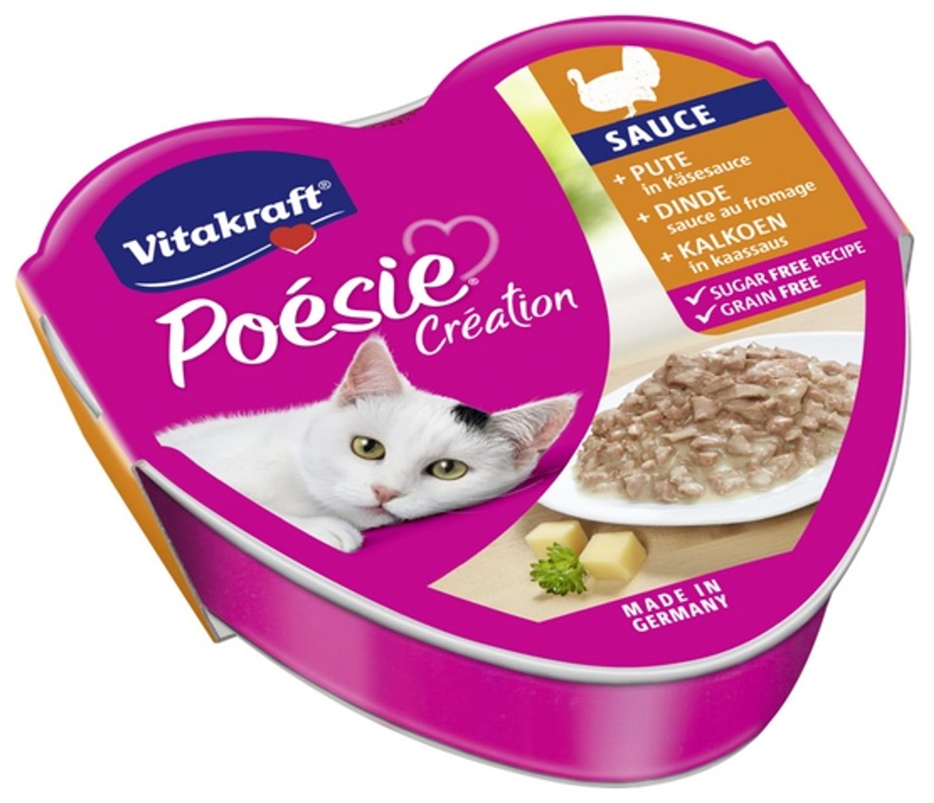 

VITAKRAFT POESIE SOS indyk/ser 85g d/kota