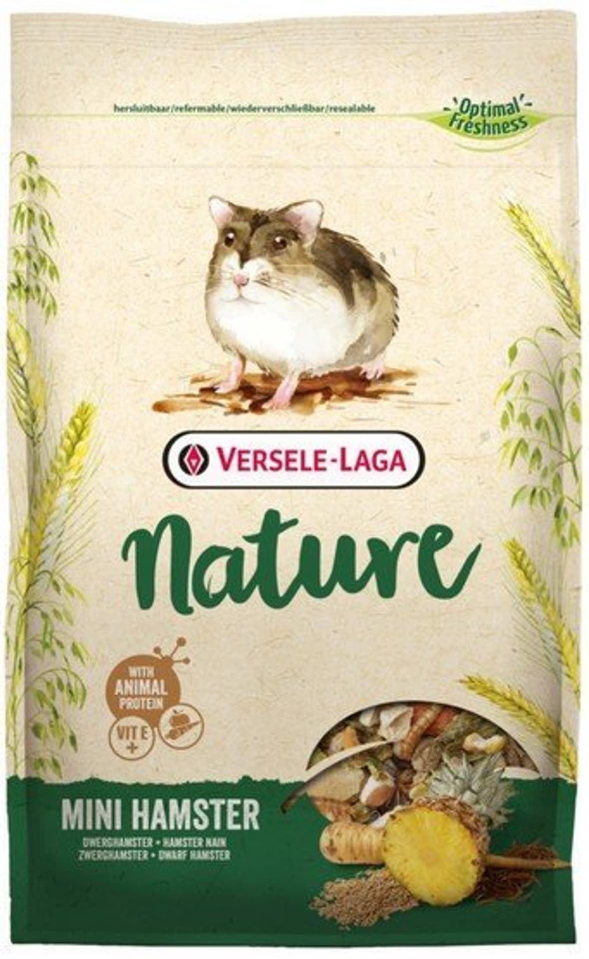 

VERSELE LAGA Mini Hamster Nature 400g - dla chomików karłowatych [461420]
