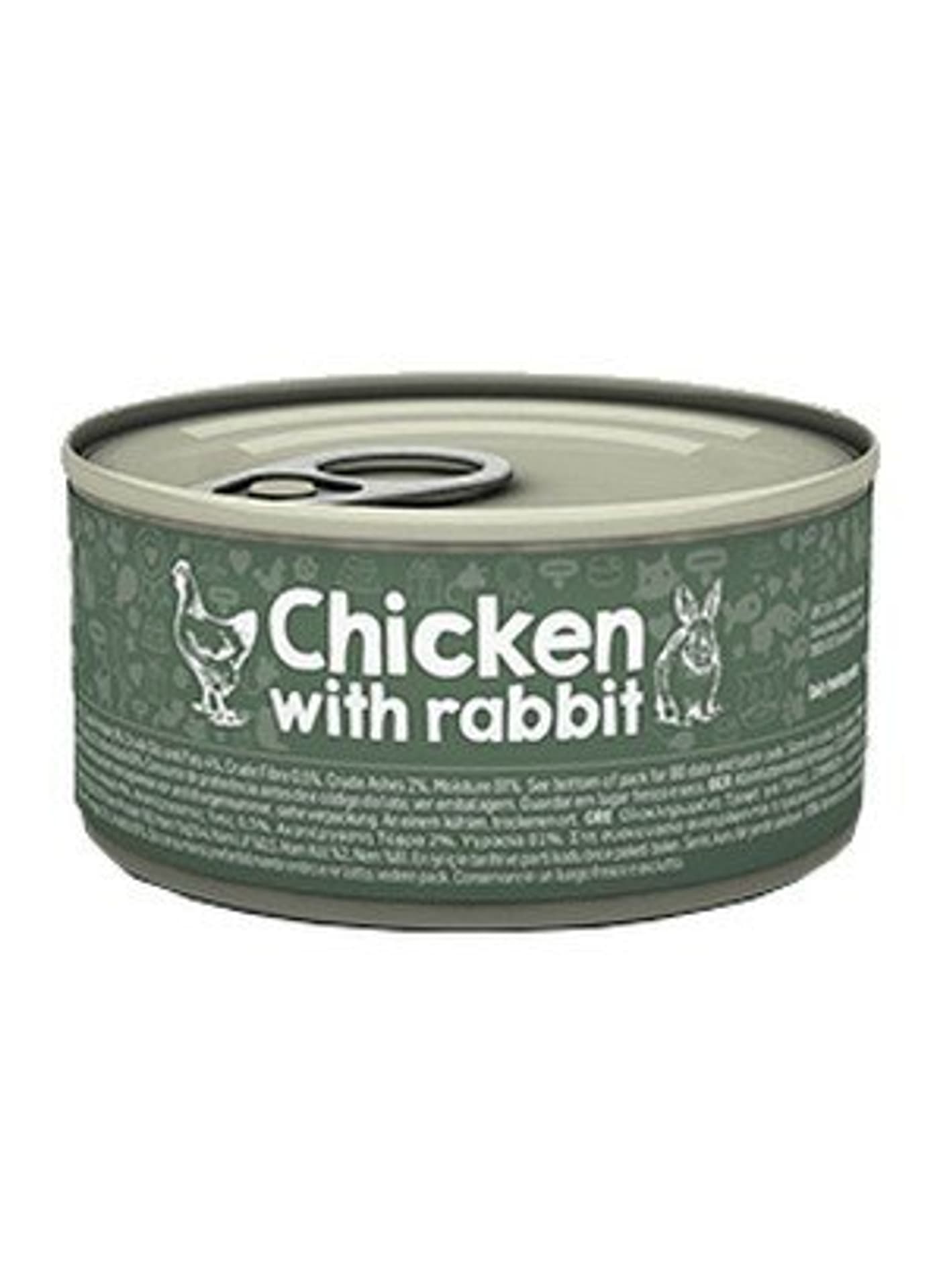 

Naturea Cat Kurczak i królik puszka 85g