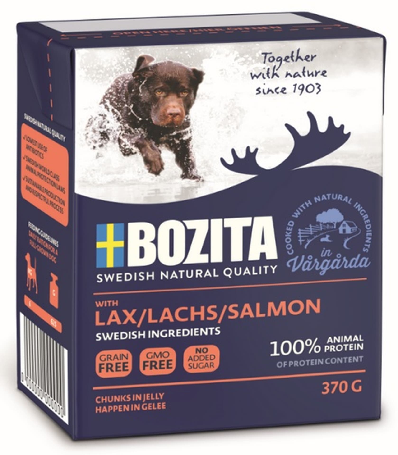 

Bozita Dog Tetra Recart z łososiem w galaretce kartonik 370g
