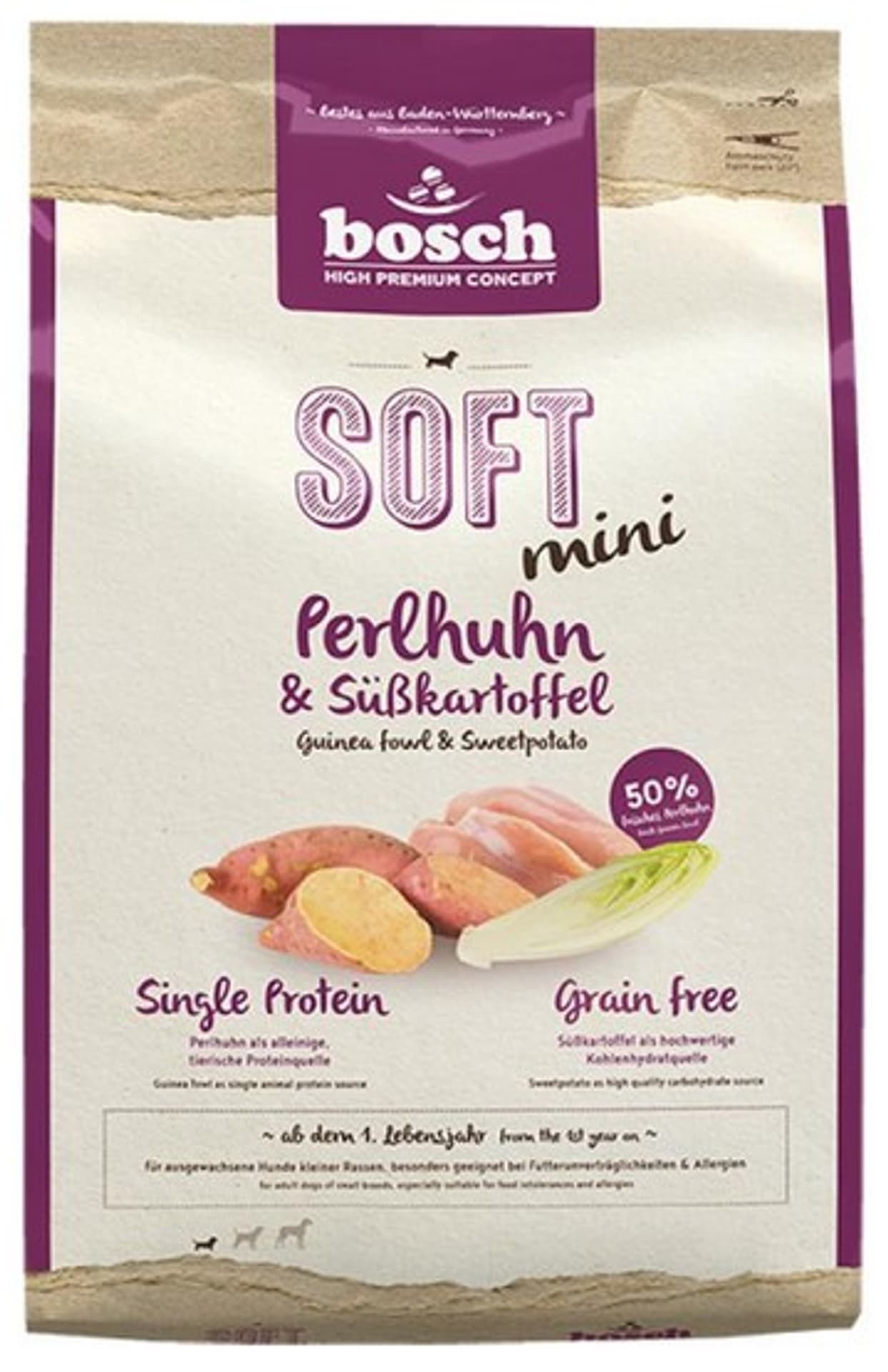 

BOSCH Soft Mini Perliczka & Batat 1 kg