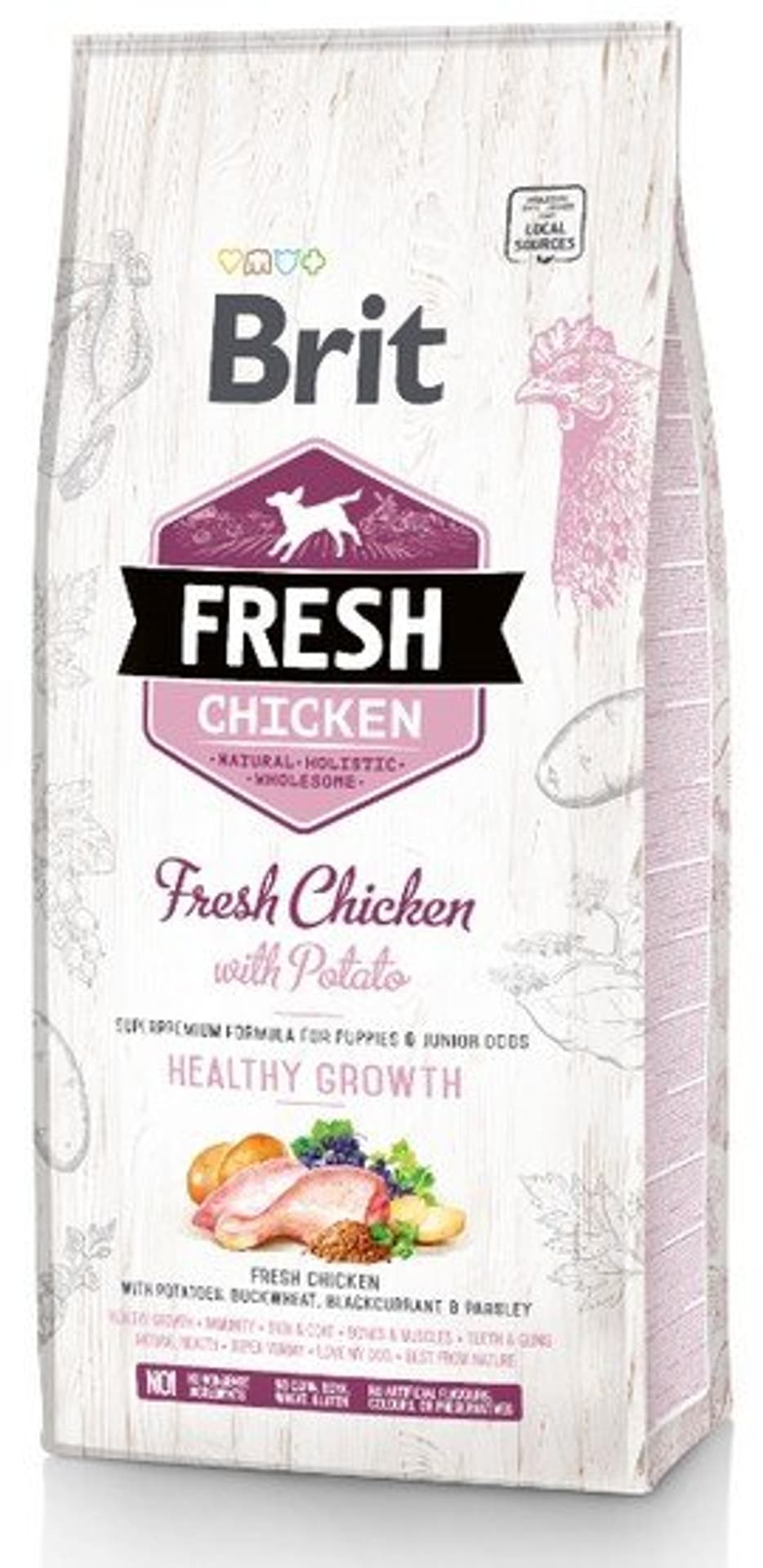 

Brit Fresh Dog Puppy Chicken & Potato 2,5kg