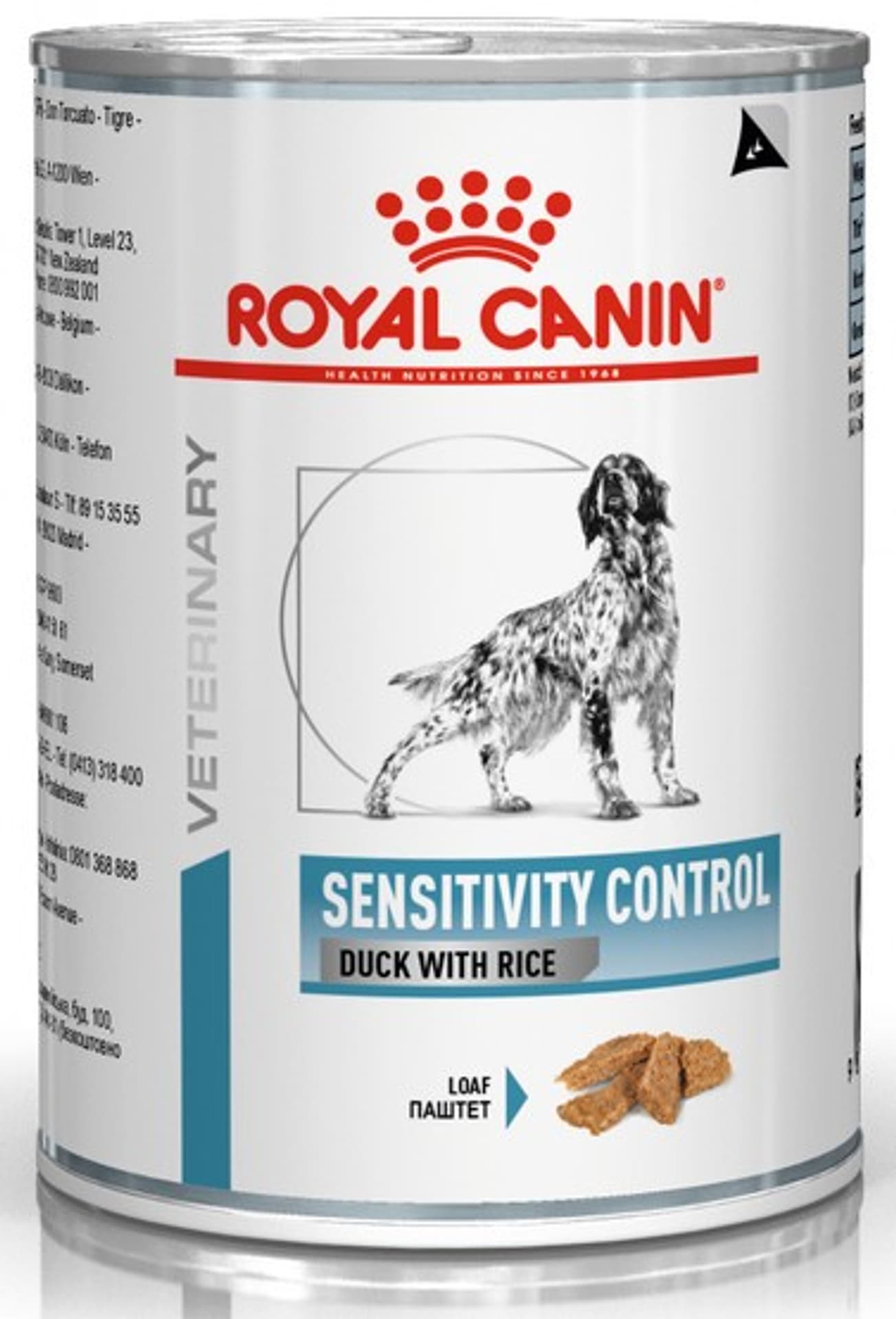 

Royal Canin Veterinary Diet Canine Sensitivity Control kaczka i ryż puszka 420g