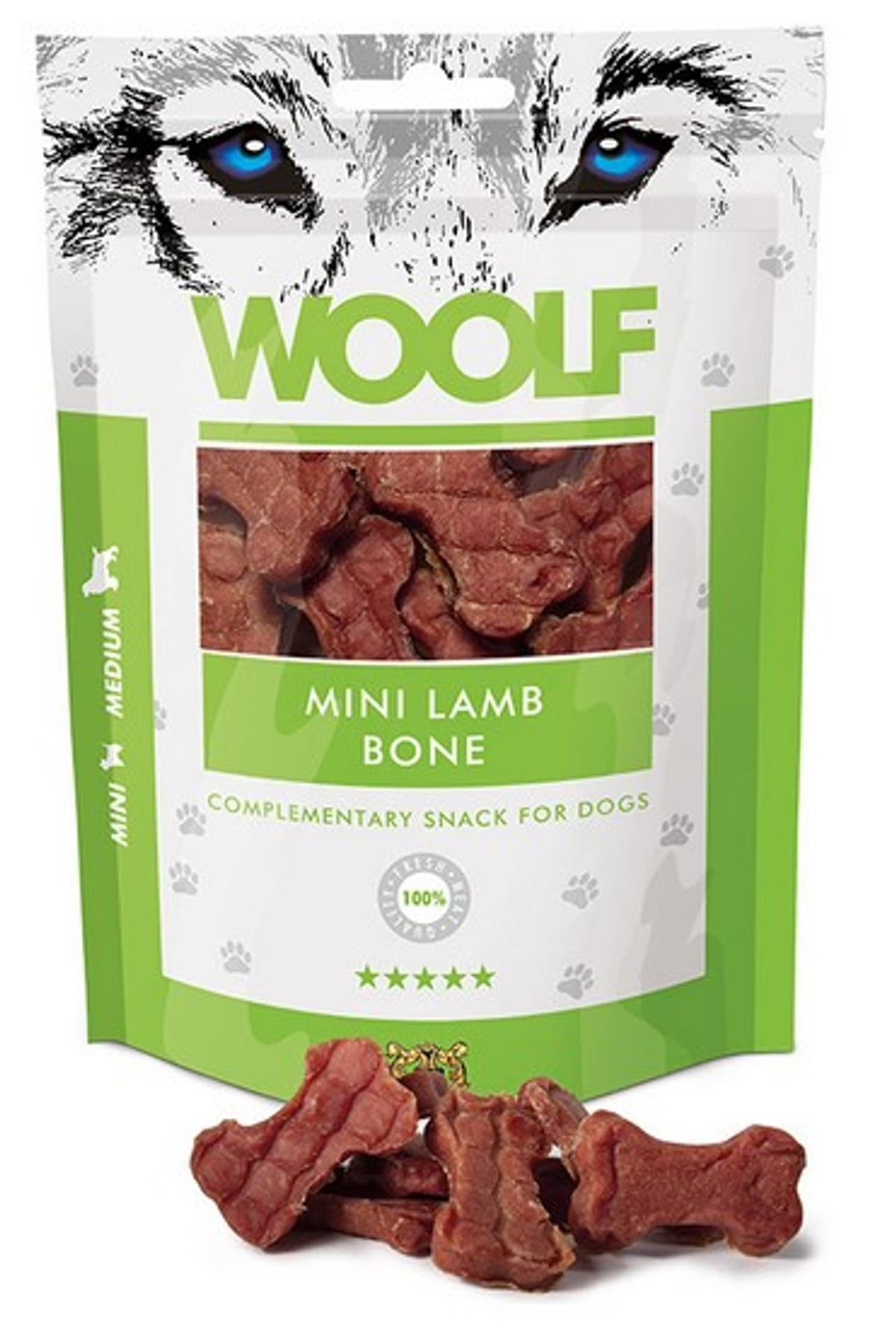 

Woolf Mini Lamb Bone 100g