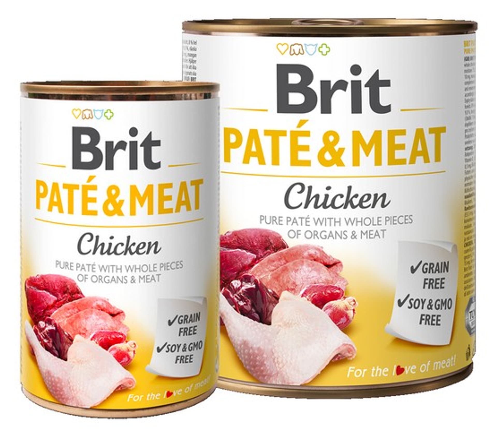 

Karma BRIT PATÉ & MEAT z kurczakiem dla psa 800g