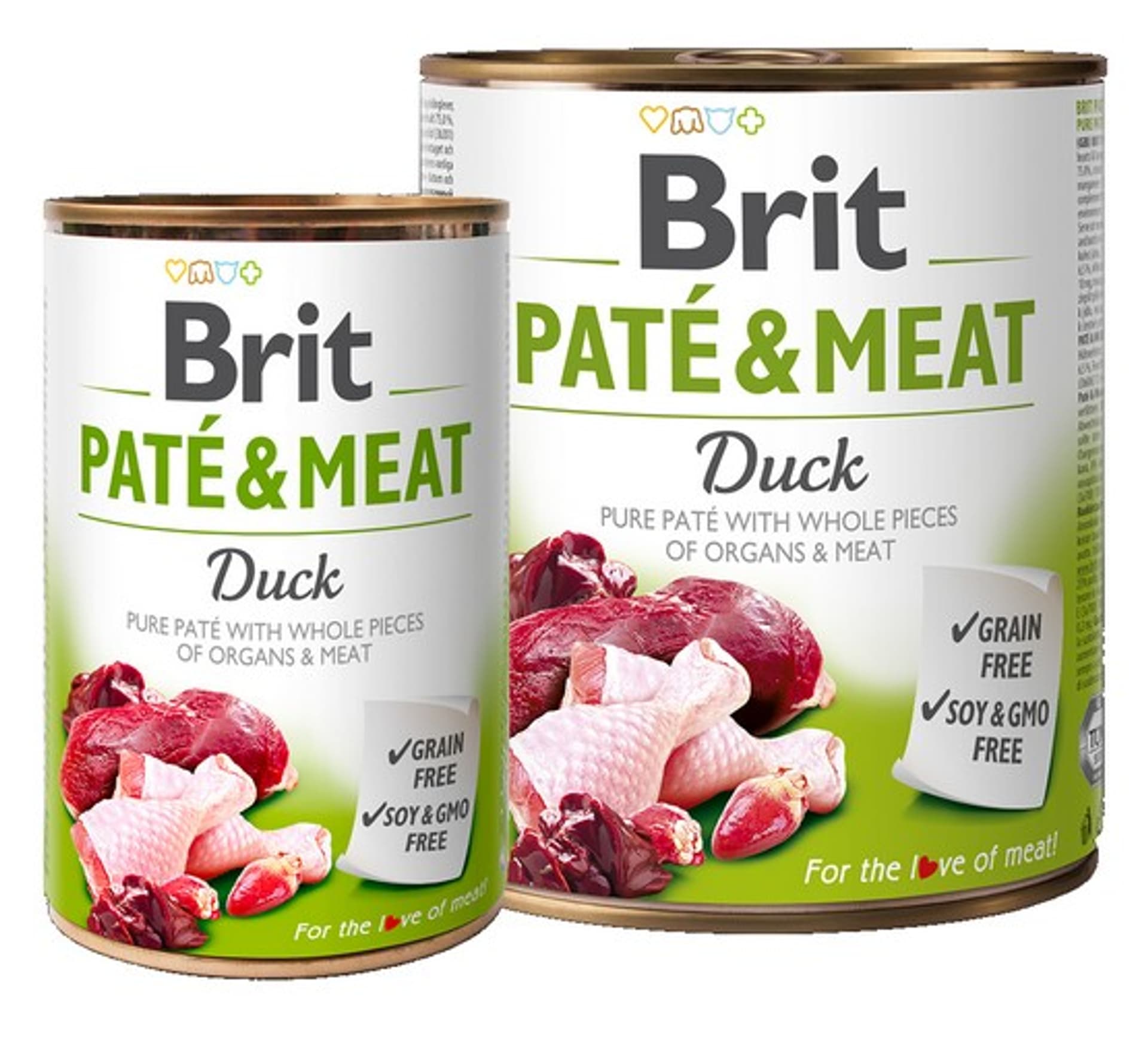 

Karma BRIT PATÉ & MEAT z kaczką dla psa 800g