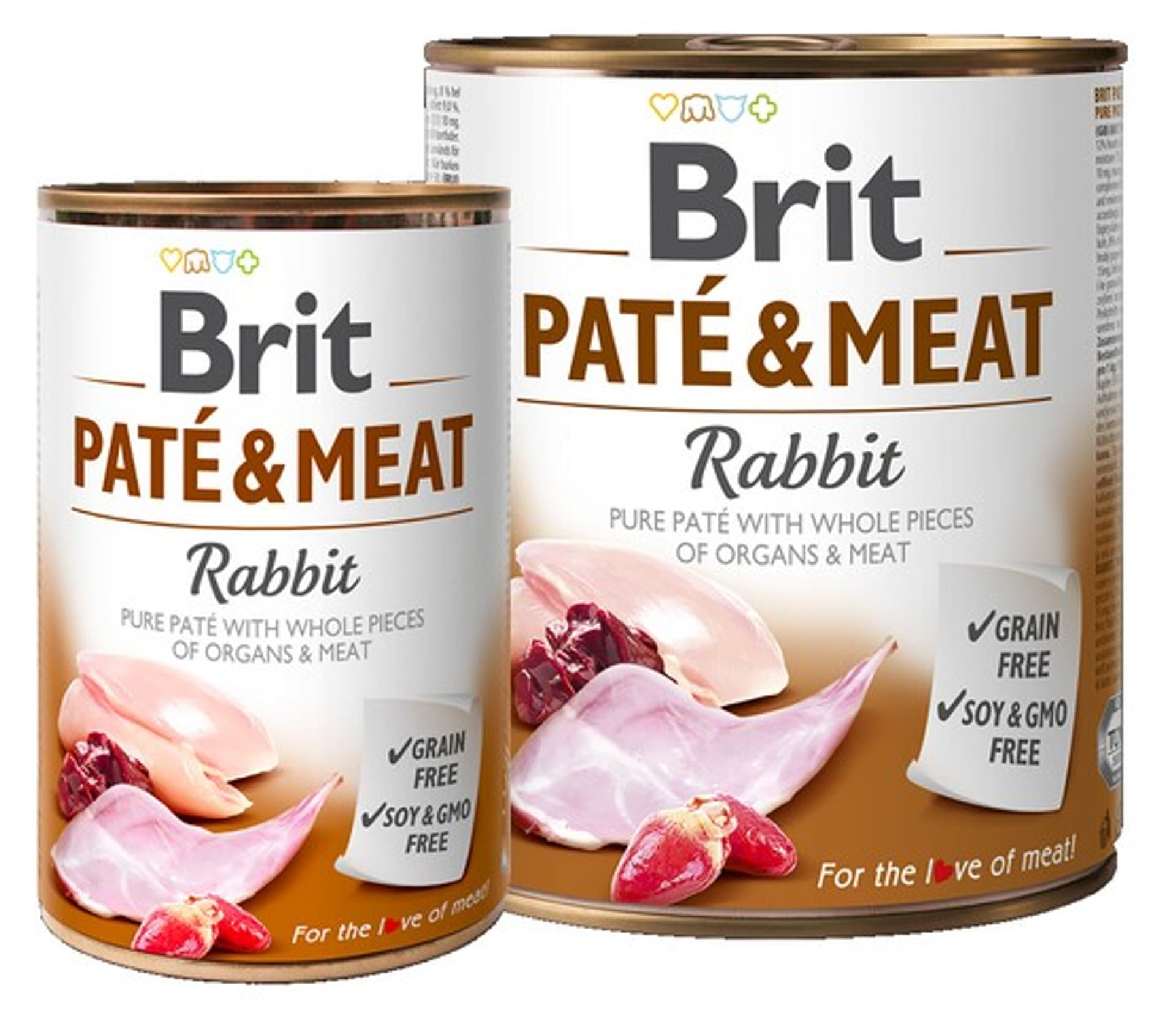 

Karma BRIT PATÉ & MEAT z królikiem dla psa 800g